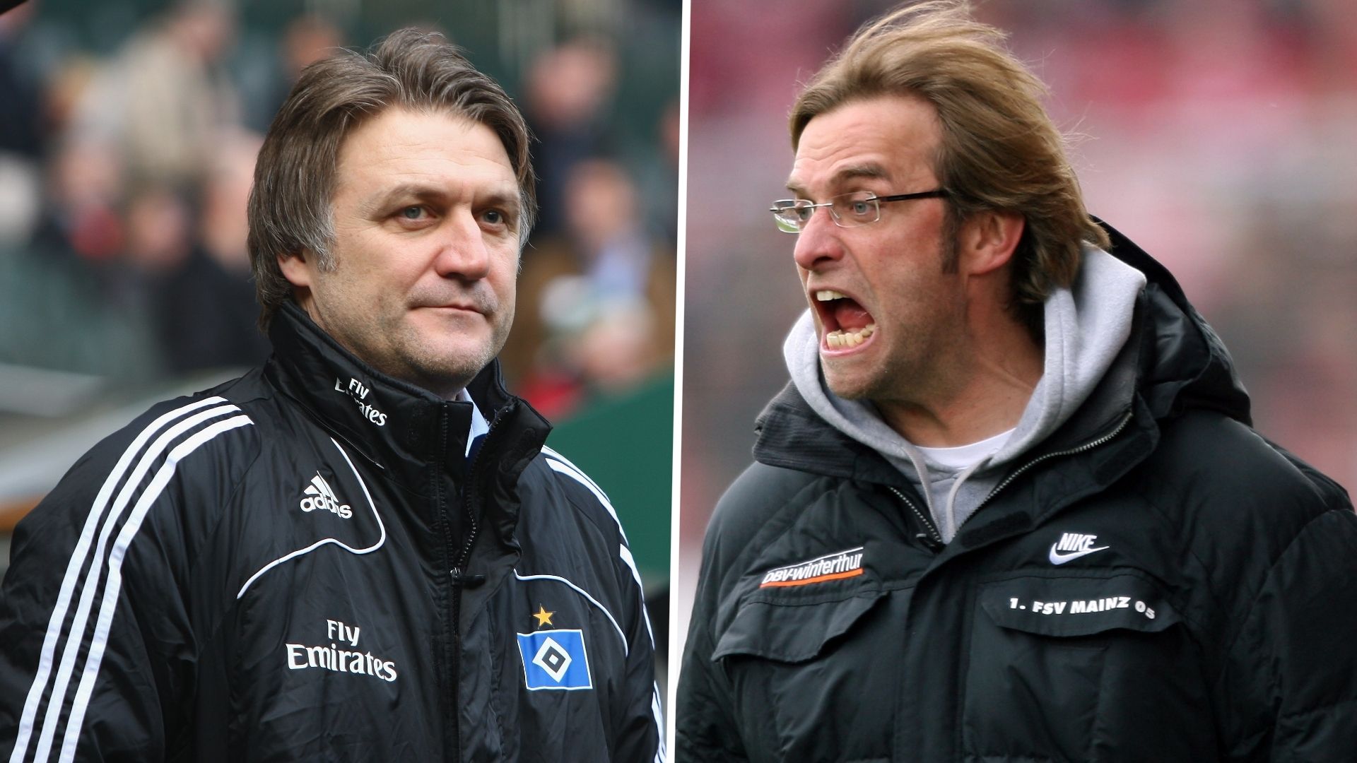 Dietmar Beiersdorfer Jurgen Klopp Hamburg Mainz GFX