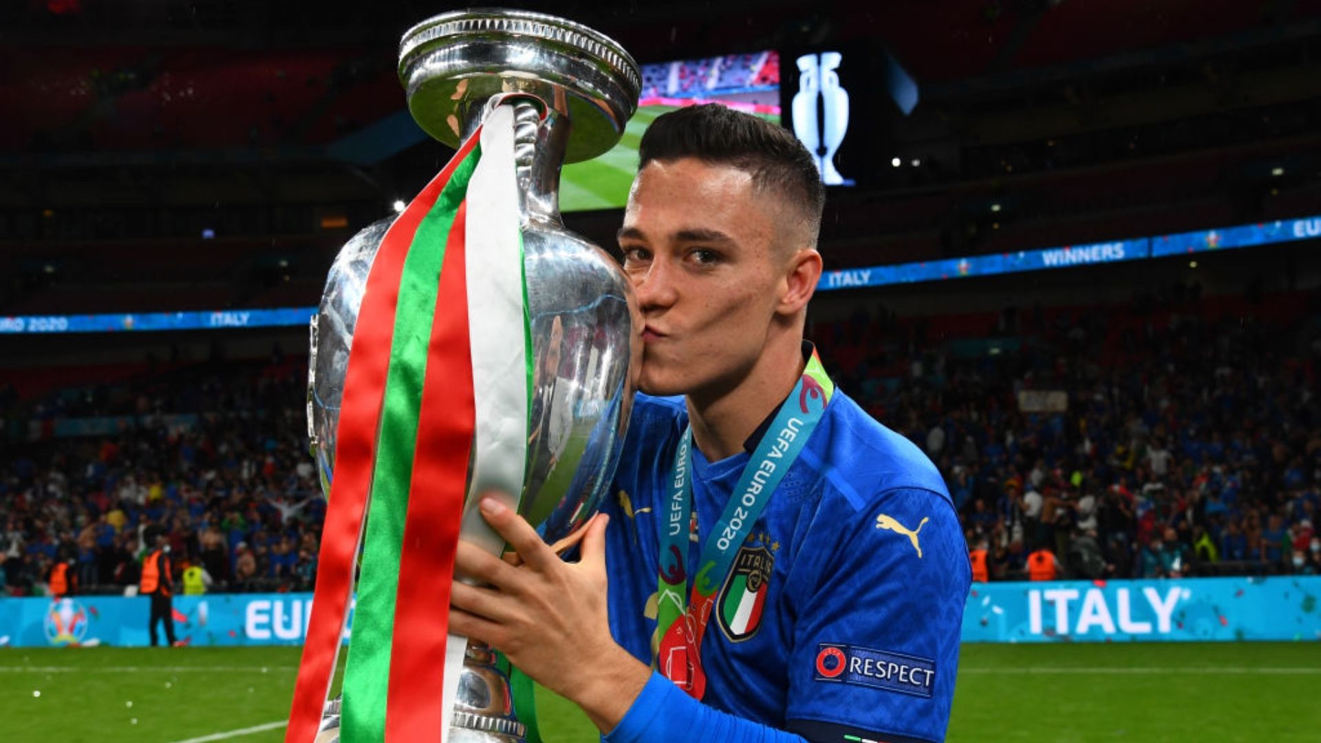 Raspadori Italy England Wembley Euro 2021