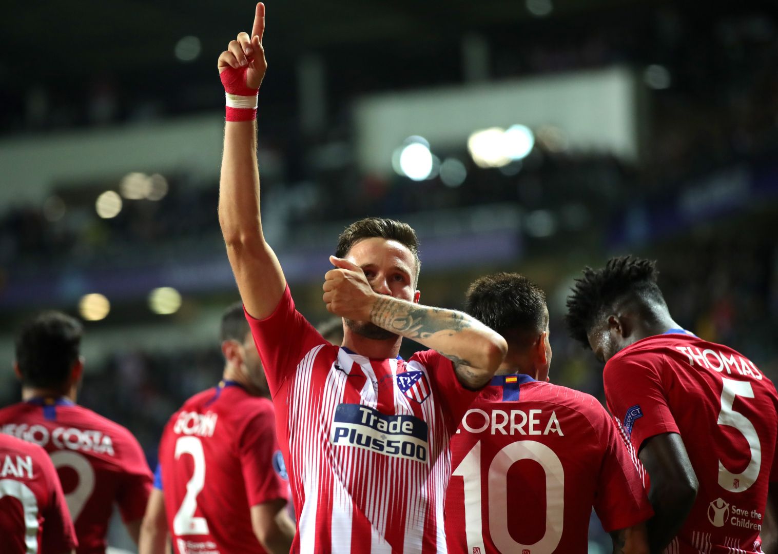 Saul Ñiguez Real Madrid Atletico Madrid 15/08/2018