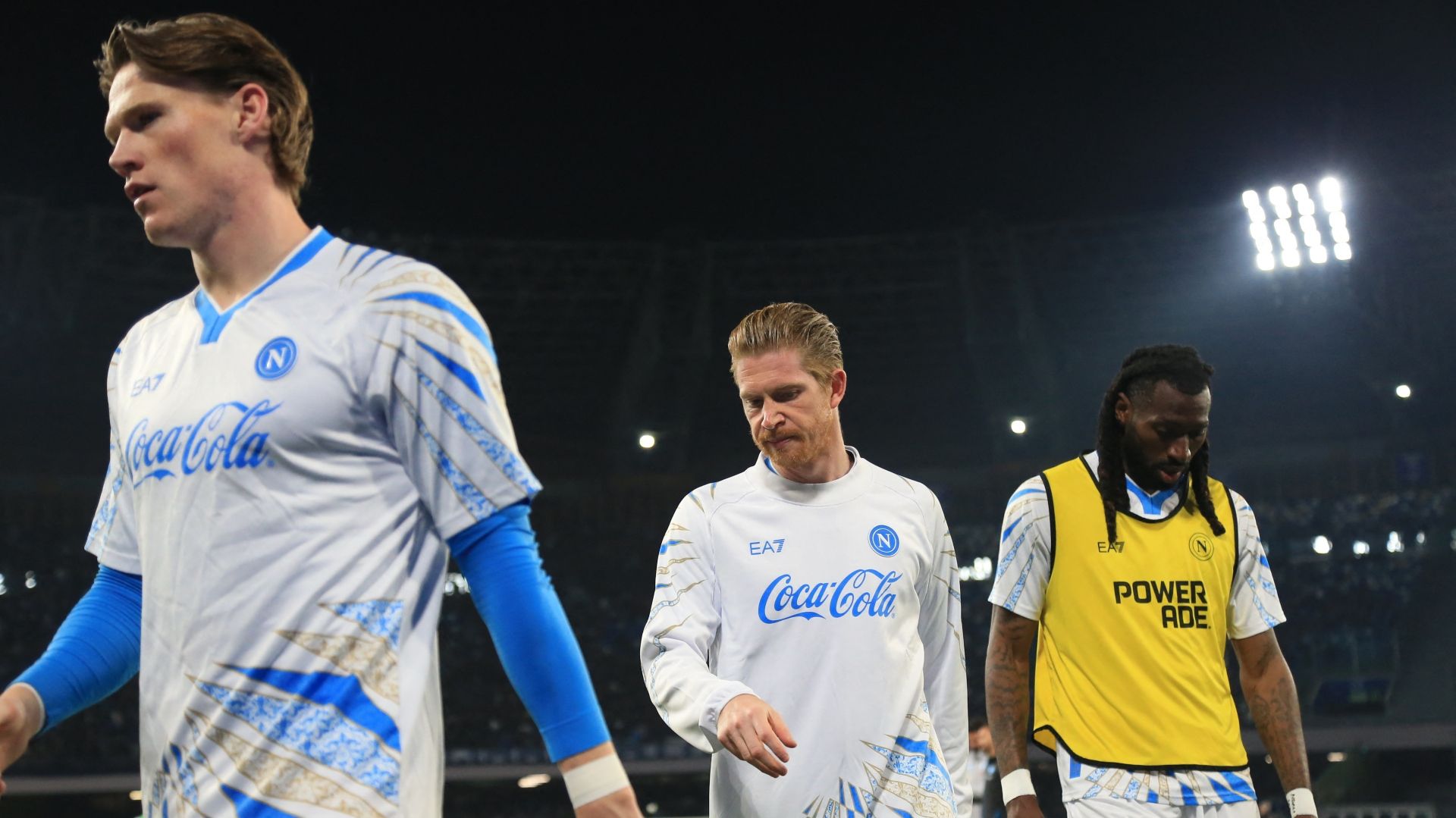 McTominay De Bruyne Anguissa Napoli