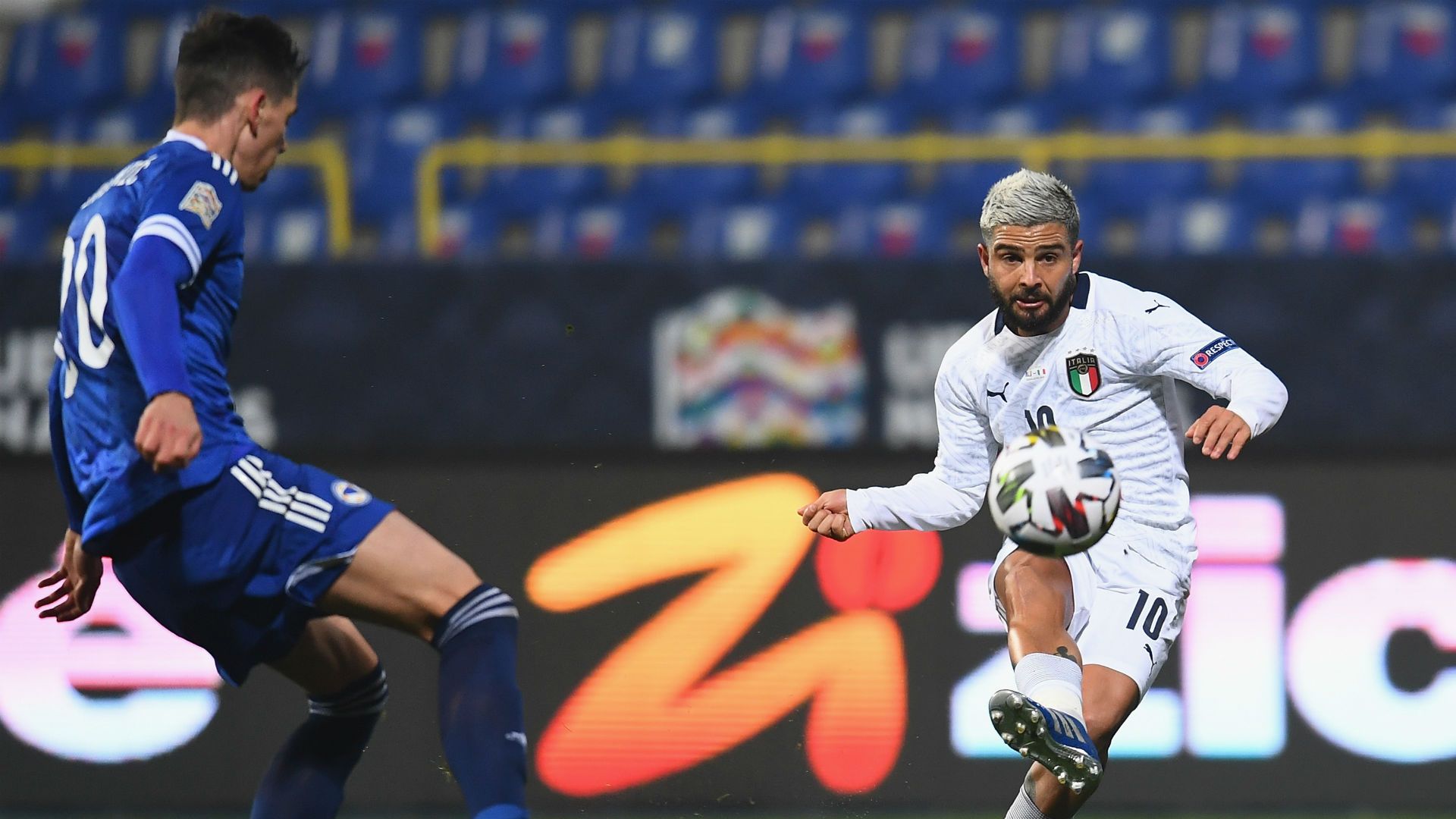 Lorenzo Insigne Bosnia Italy
