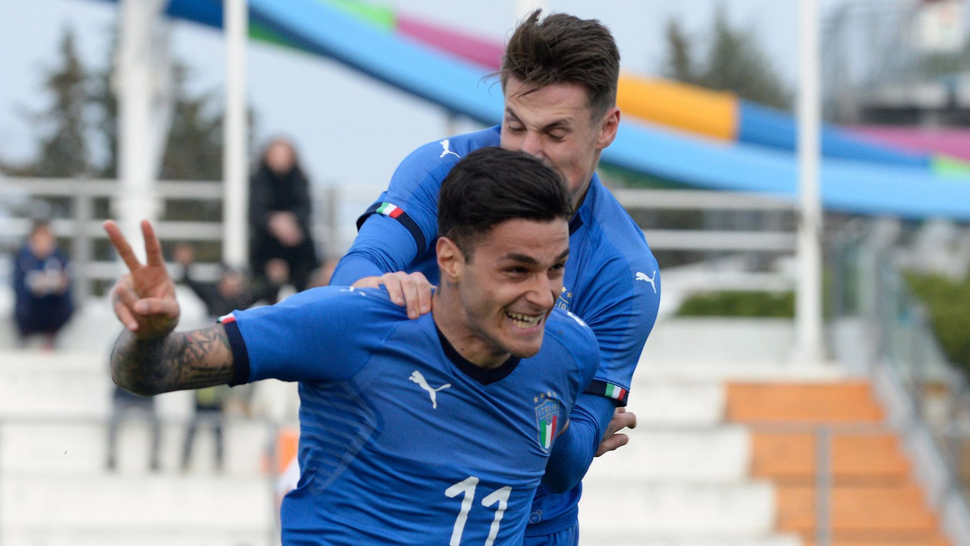 Scamacca - Italy U19