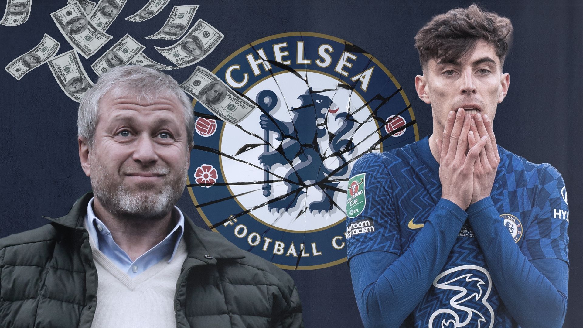 GFX Roman Abramovich Kai Havertz Chelsea