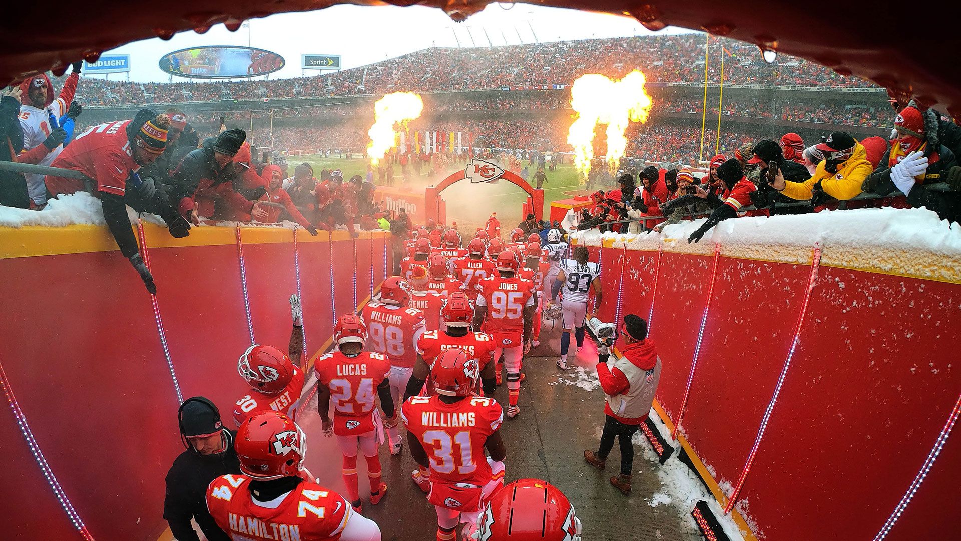 Kansas City Chiefs NFL Football Playoffs 2019