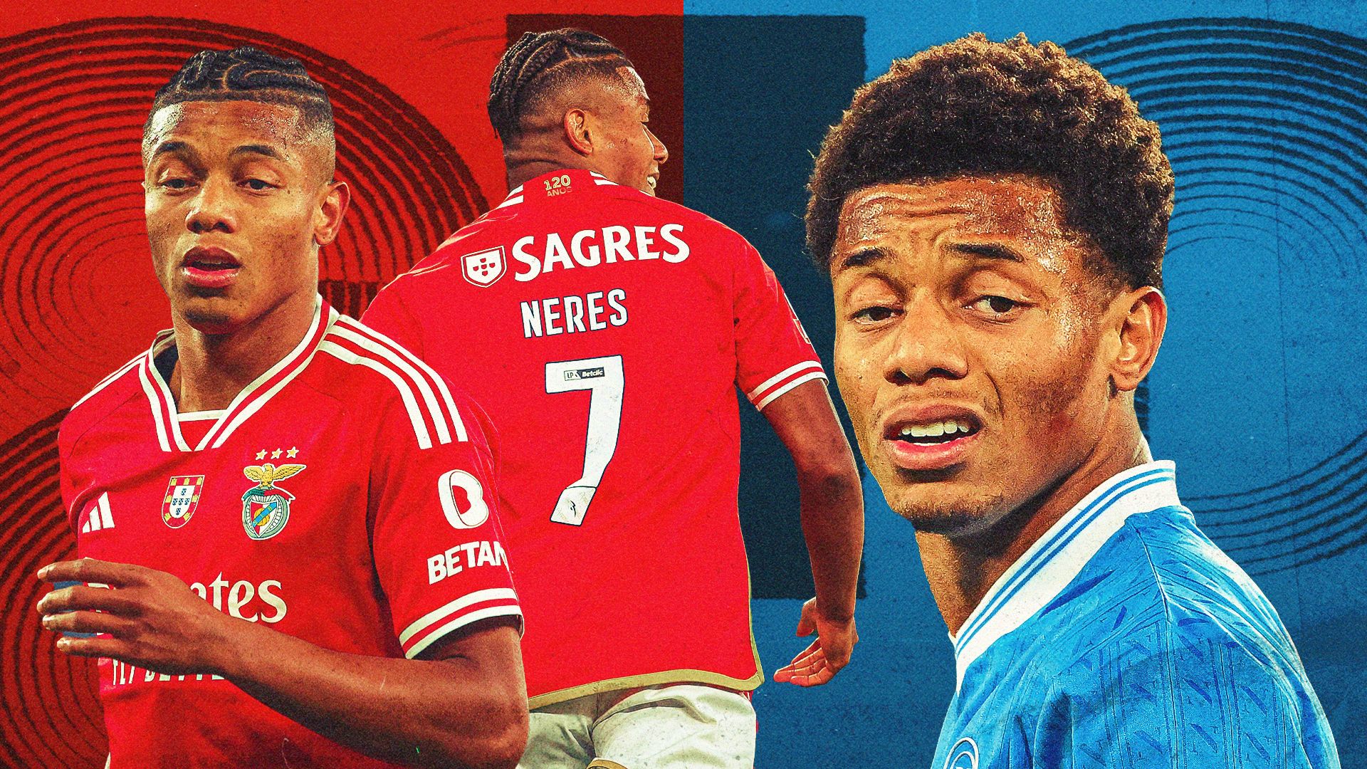 David Neres Benfica Napoli GFX