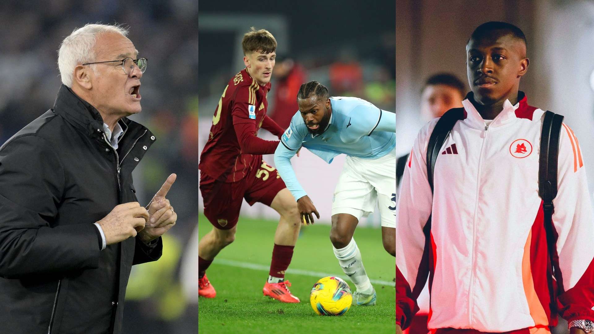 Roma Lazio Saud Abdulhamid Ranieri