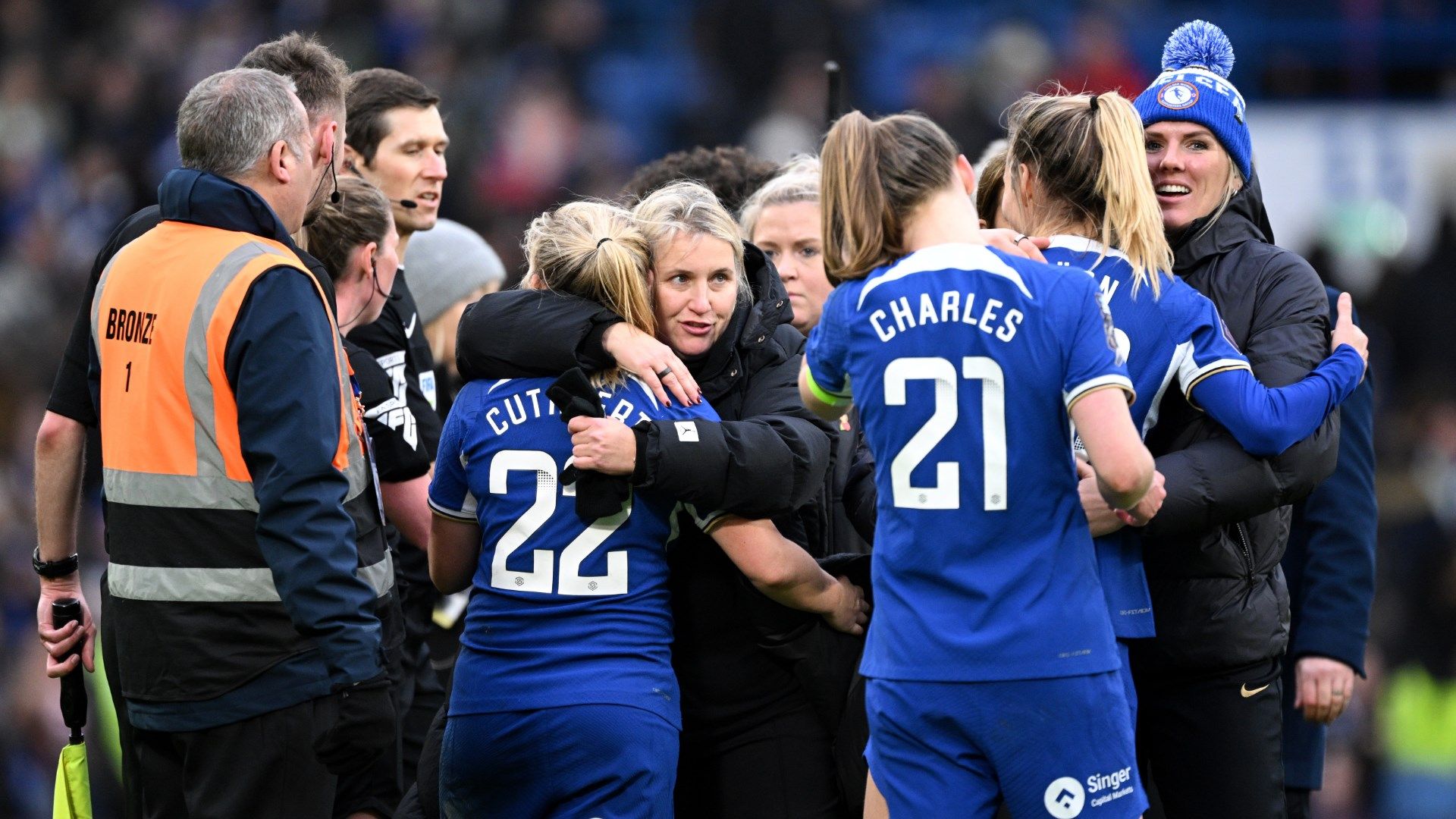 Erin Cuthbert Emma Hayes Chelsea 2023-24