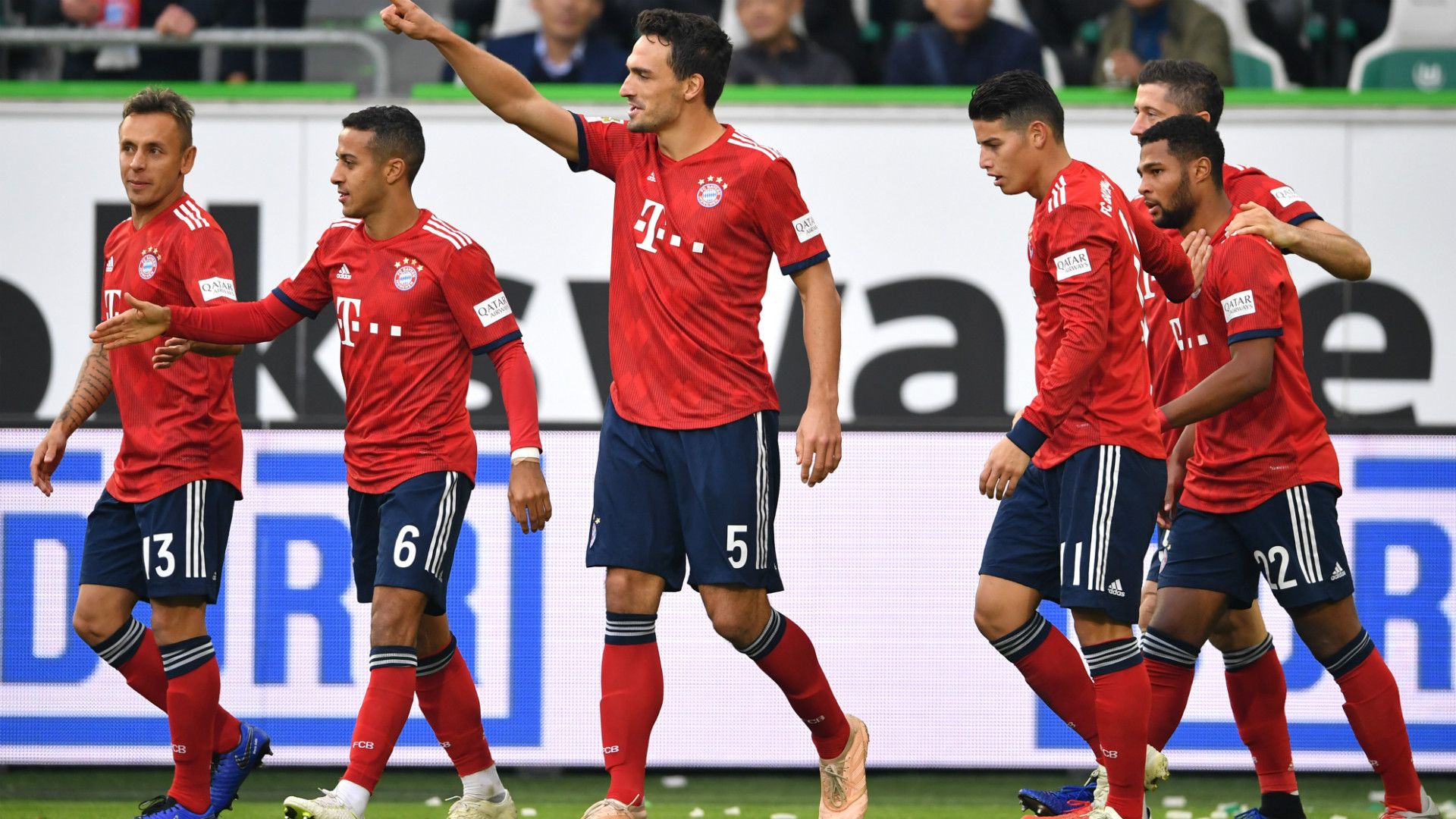Bayern Wolfsburg Bundesliga 20102018