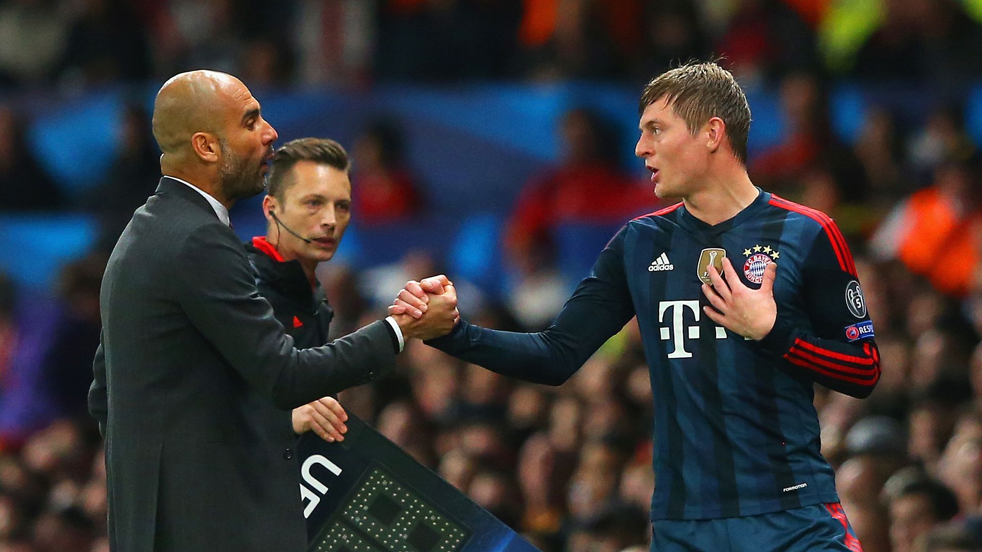 Pep Guardiola Toni Kroos FC Bayern 04012014
