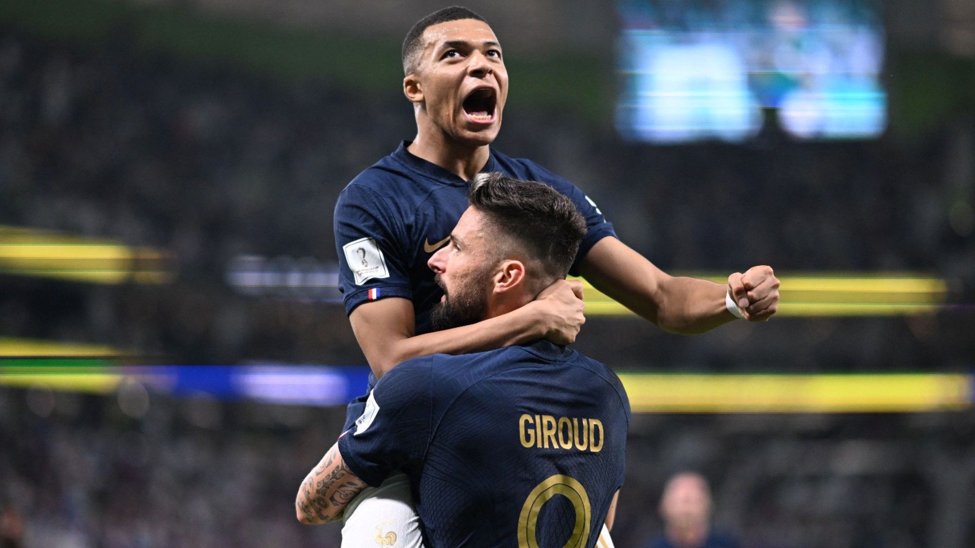 Kylian Mbappe Olivier Giroud France 2022