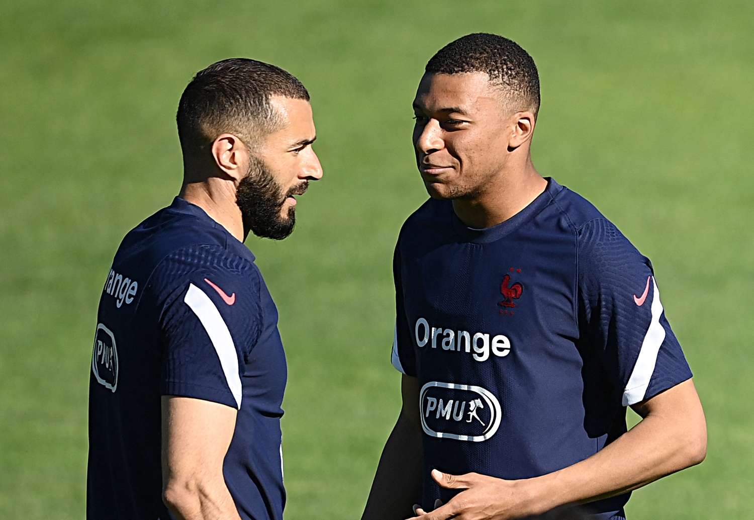 Karim Benzema Kylian Mbappe France