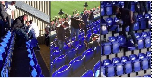 Tottenham szurkolók