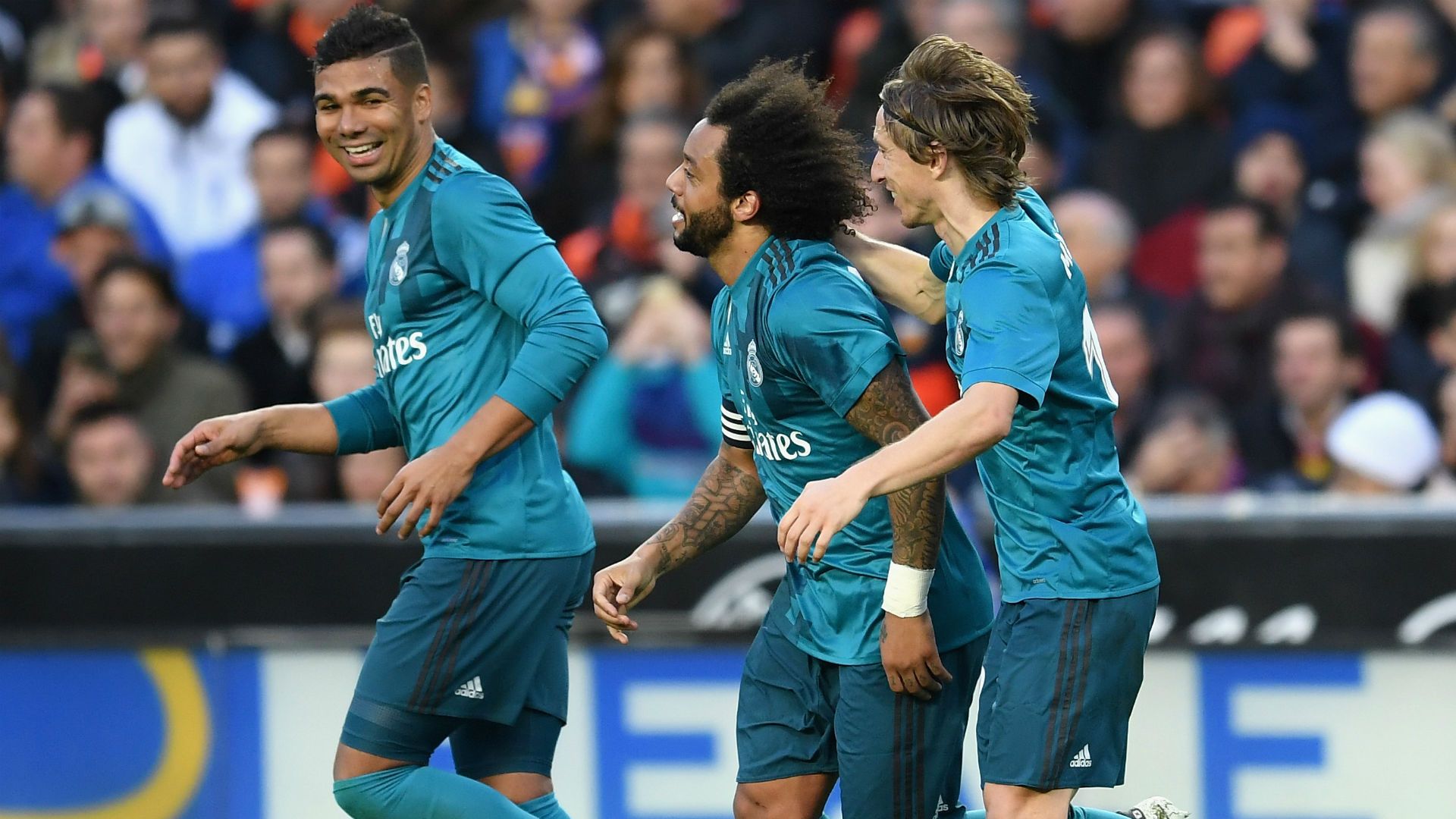 real madrid - luka modric marcelo casemiro - 20092018