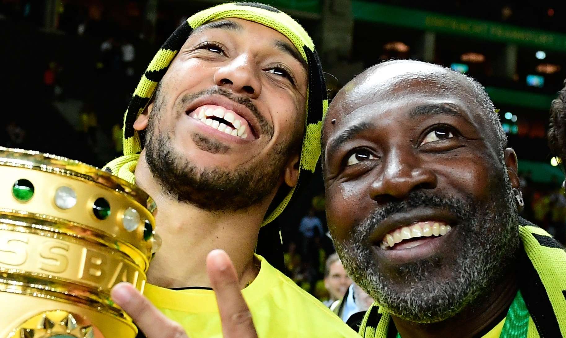 Aubameyang & Father