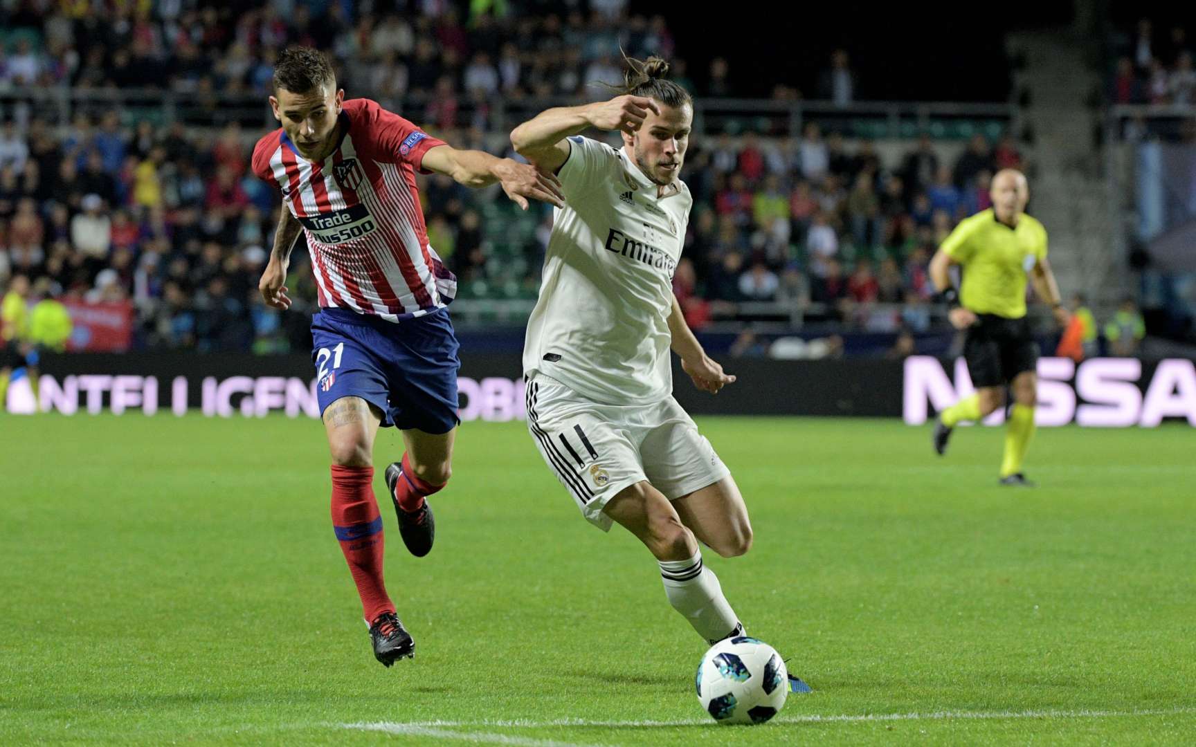 Lucas Hernandez Gareth Bale Real Madrid Atletico Madrid 15082018