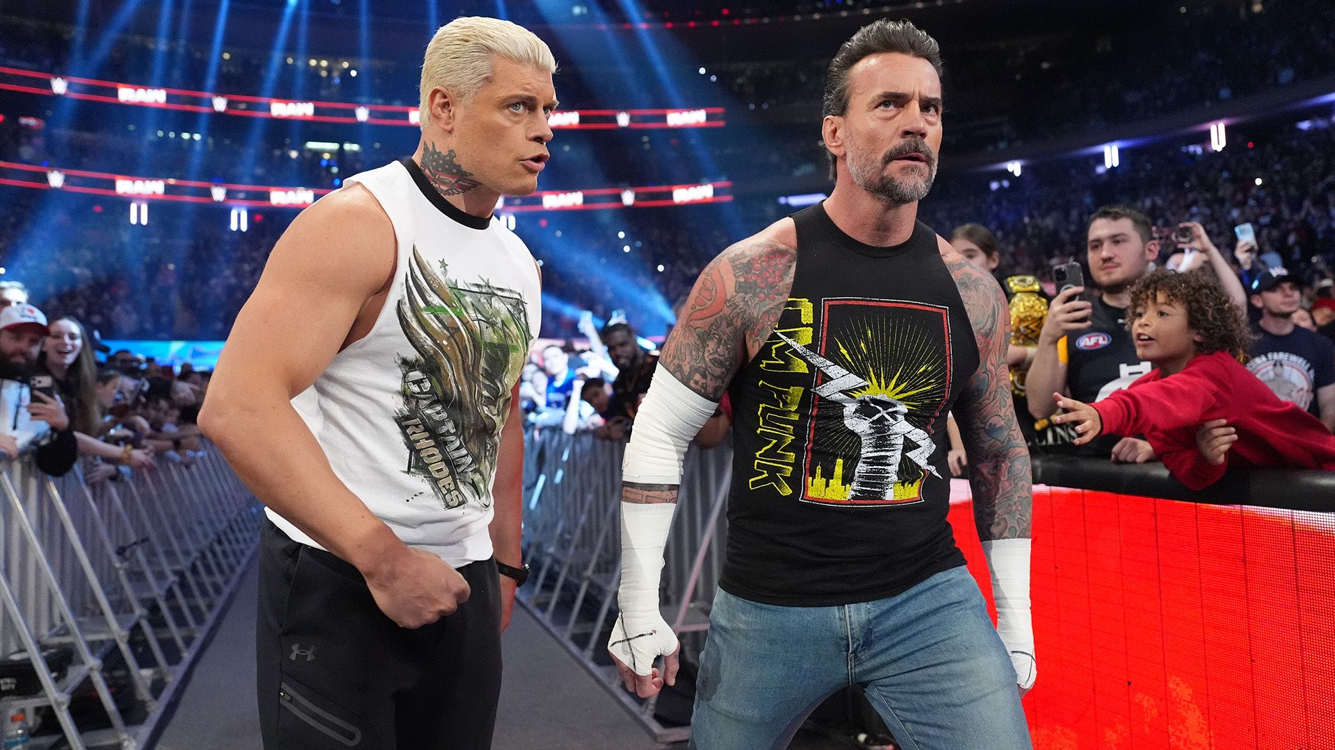 WWE Cody Rhodes CM Punk 