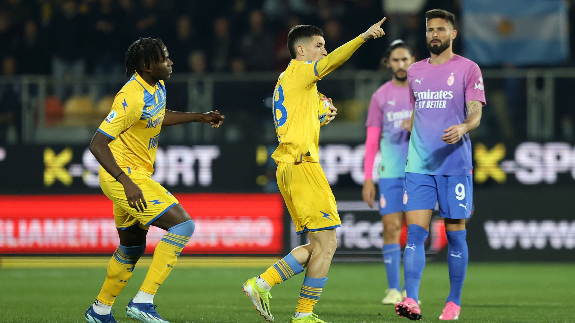 Matias Soule Frosinone Milan Serie A 