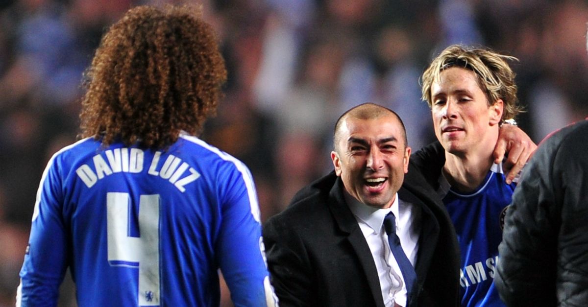 Roberto Di Matteo Fernando Torres David Luiz Chelsea Napoli 14032012