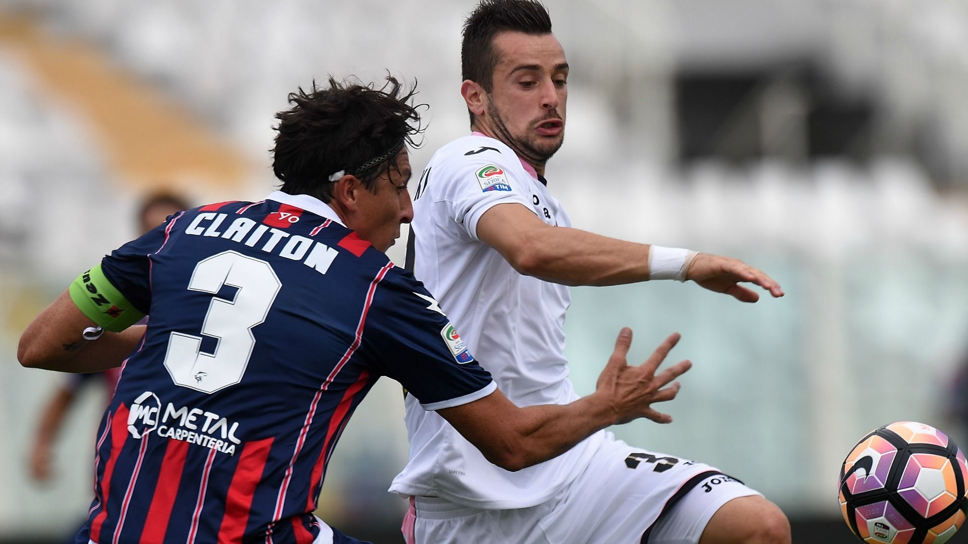 Claiton Ilija Nestorovski  Crotone Palermo Serie A