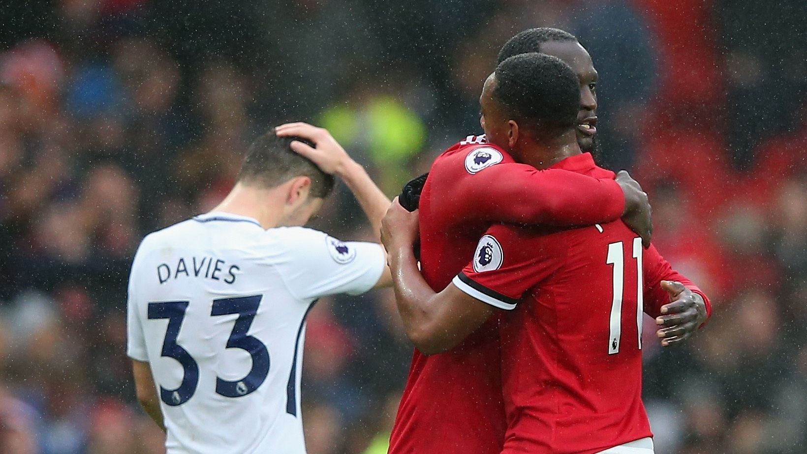 Anthony Martial Romelu Lukaku Manchester United Tottenham