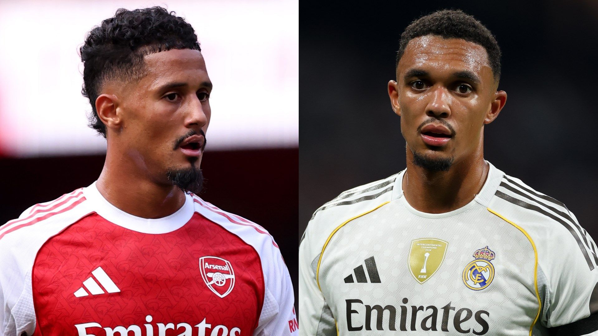 William Saliba Trent Alexander-Arnold
