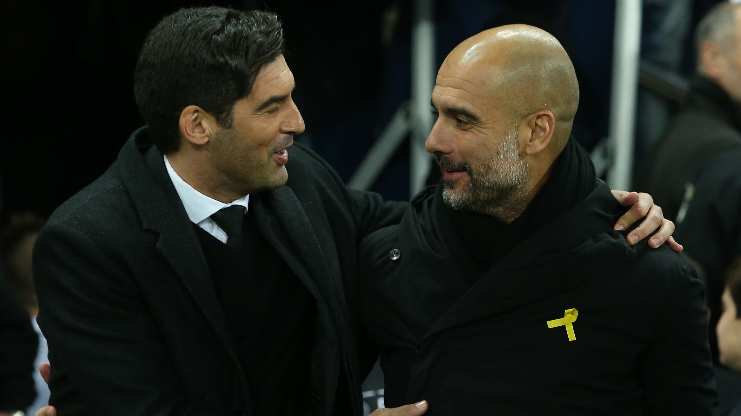 Fonseca Guardiola Shakhtar Manchester City