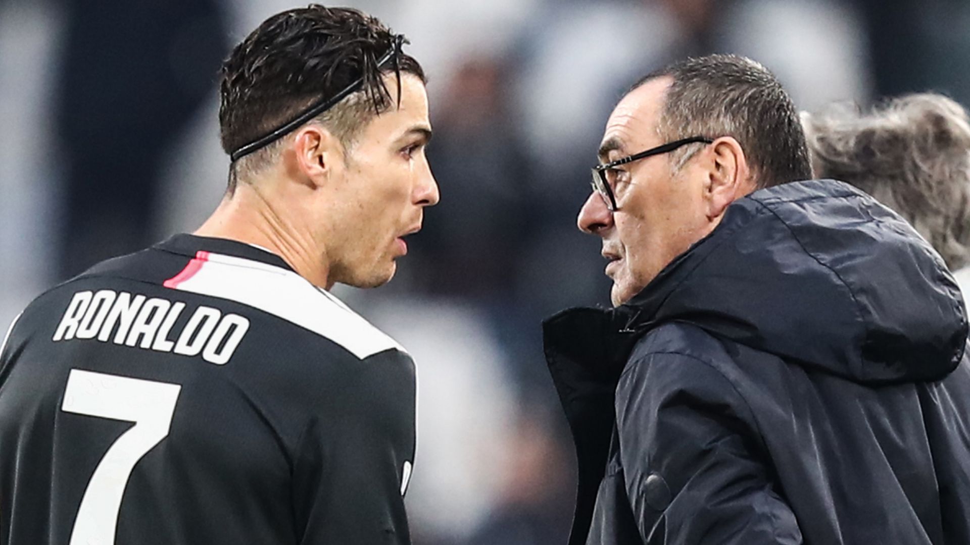 Cristiano Ronaldo Maurizio Sarri Juventus