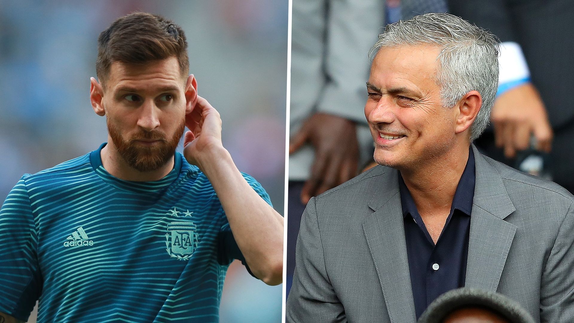 Lionel Messi, Jose Mourinho