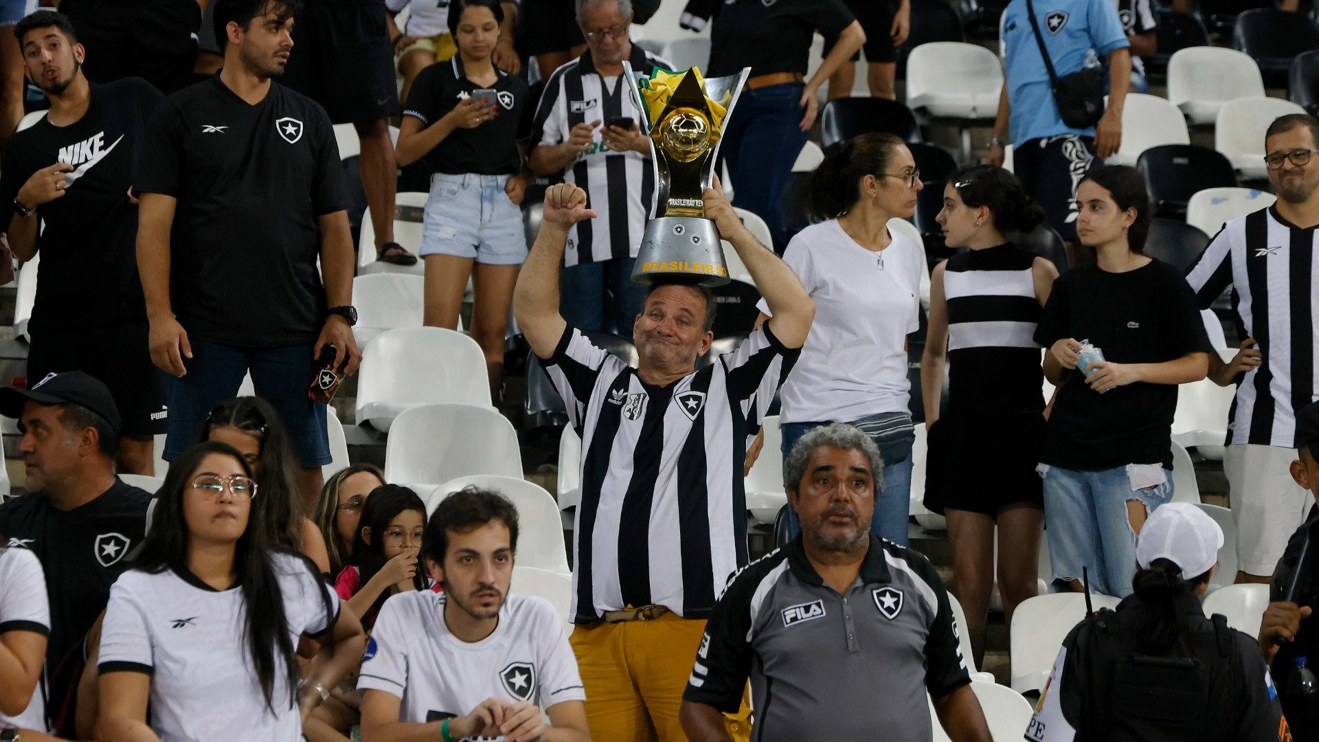 Botafogo fans Brasileiro Serie A 2023