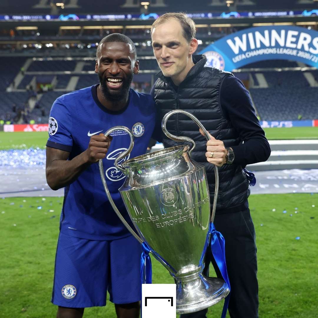 Antonio Rudiger Thomas Tuchel Chelsea GFX