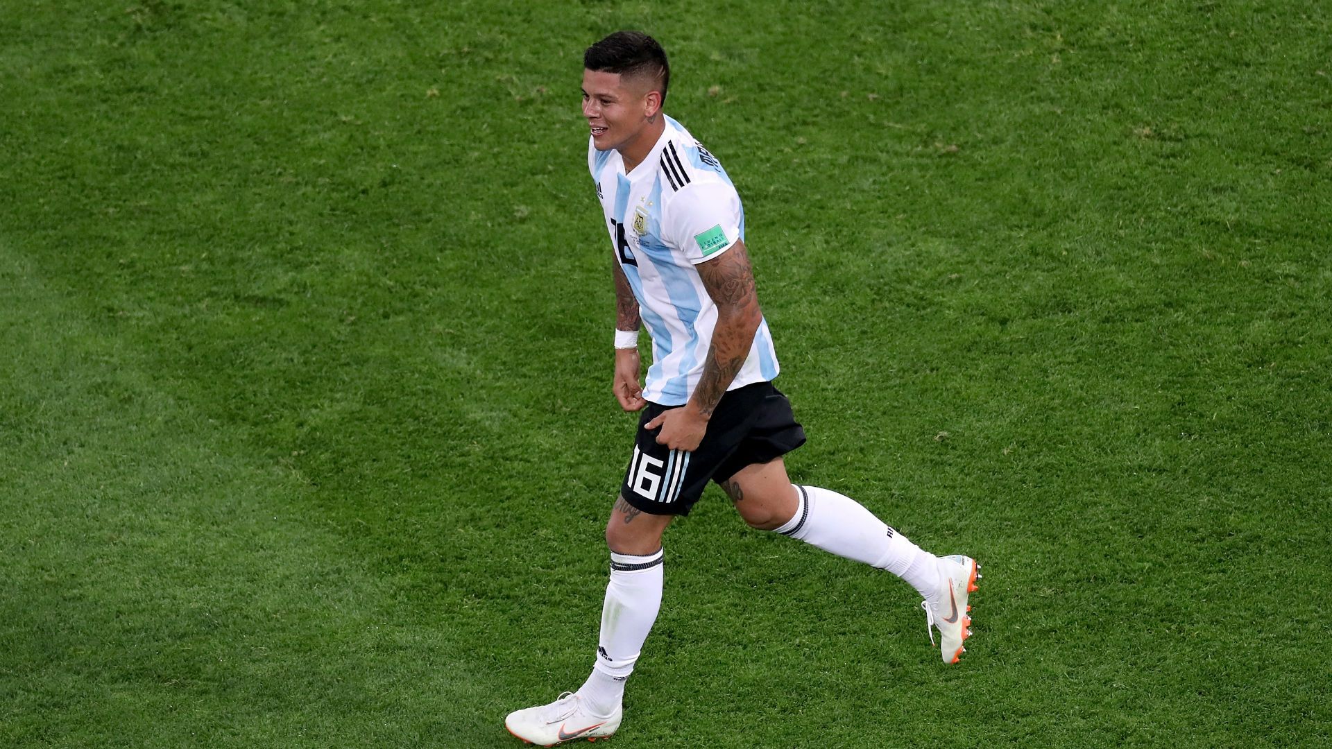Marcos Rojo Argentina Nigeria World Cup Russi 2018 26062018