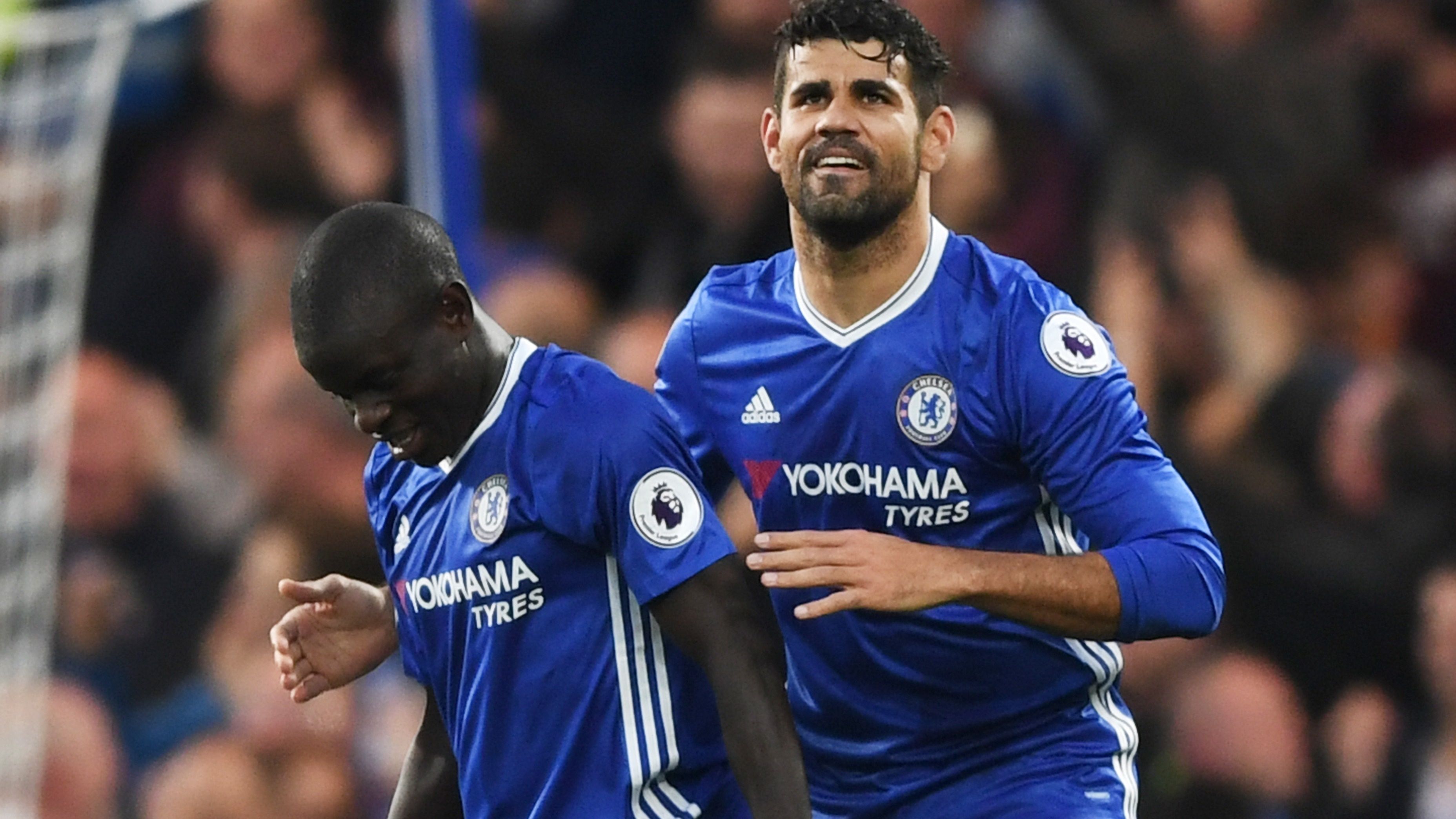 Diego Costa & N'golo Kante