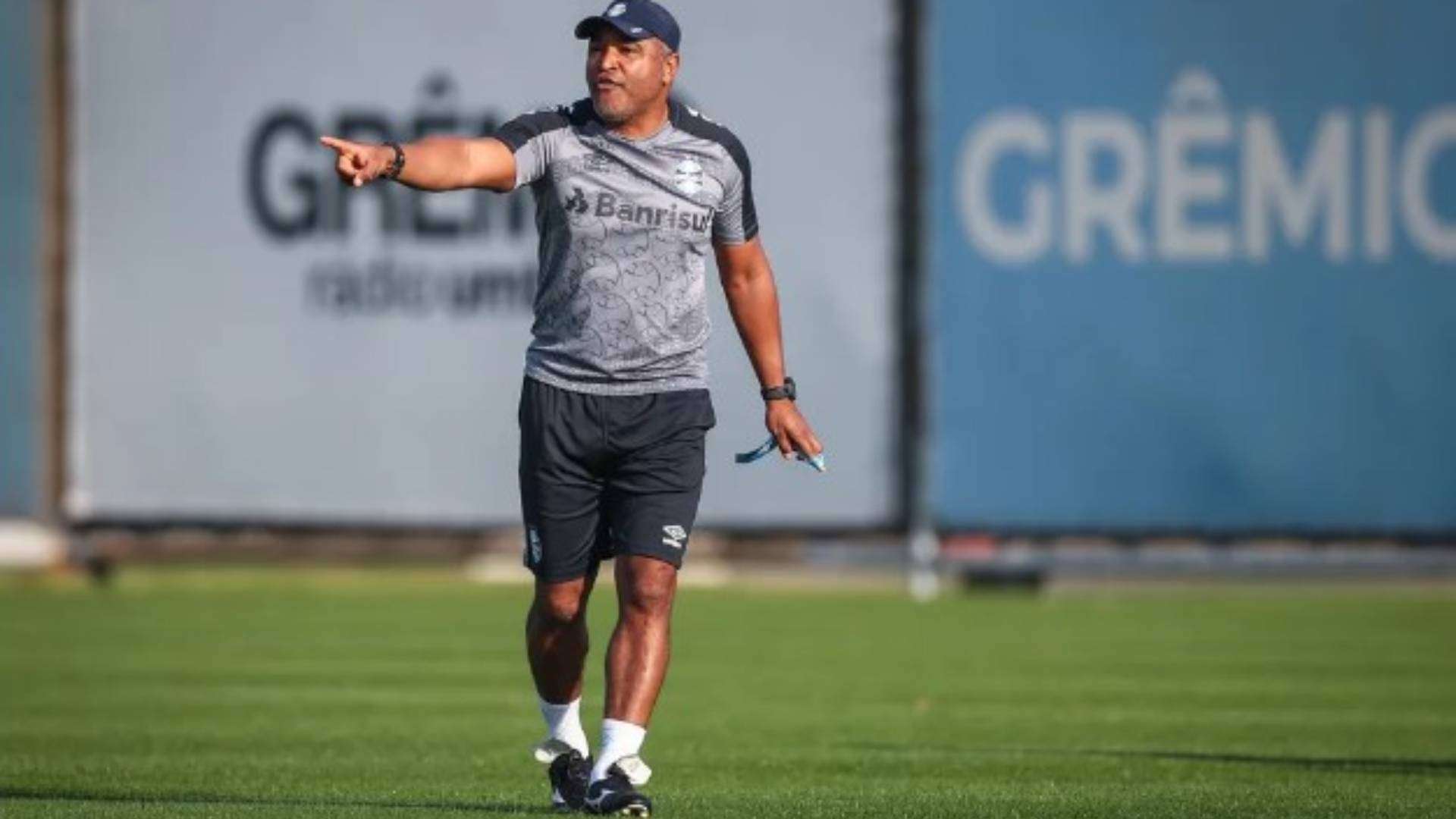 Grêmio, Roger Machado, treino