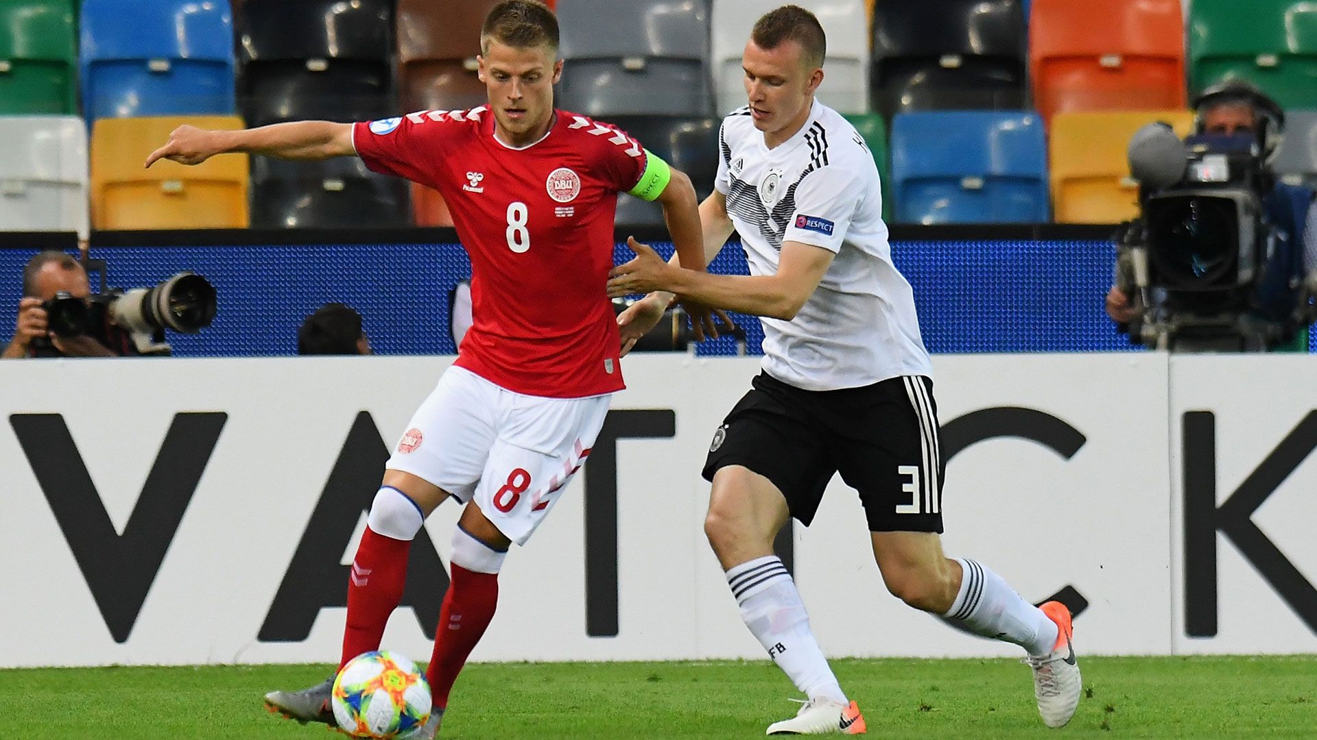 Mathias Jensen Lukas Klostermann u21 deutschland germany denmark dänemark u21-em