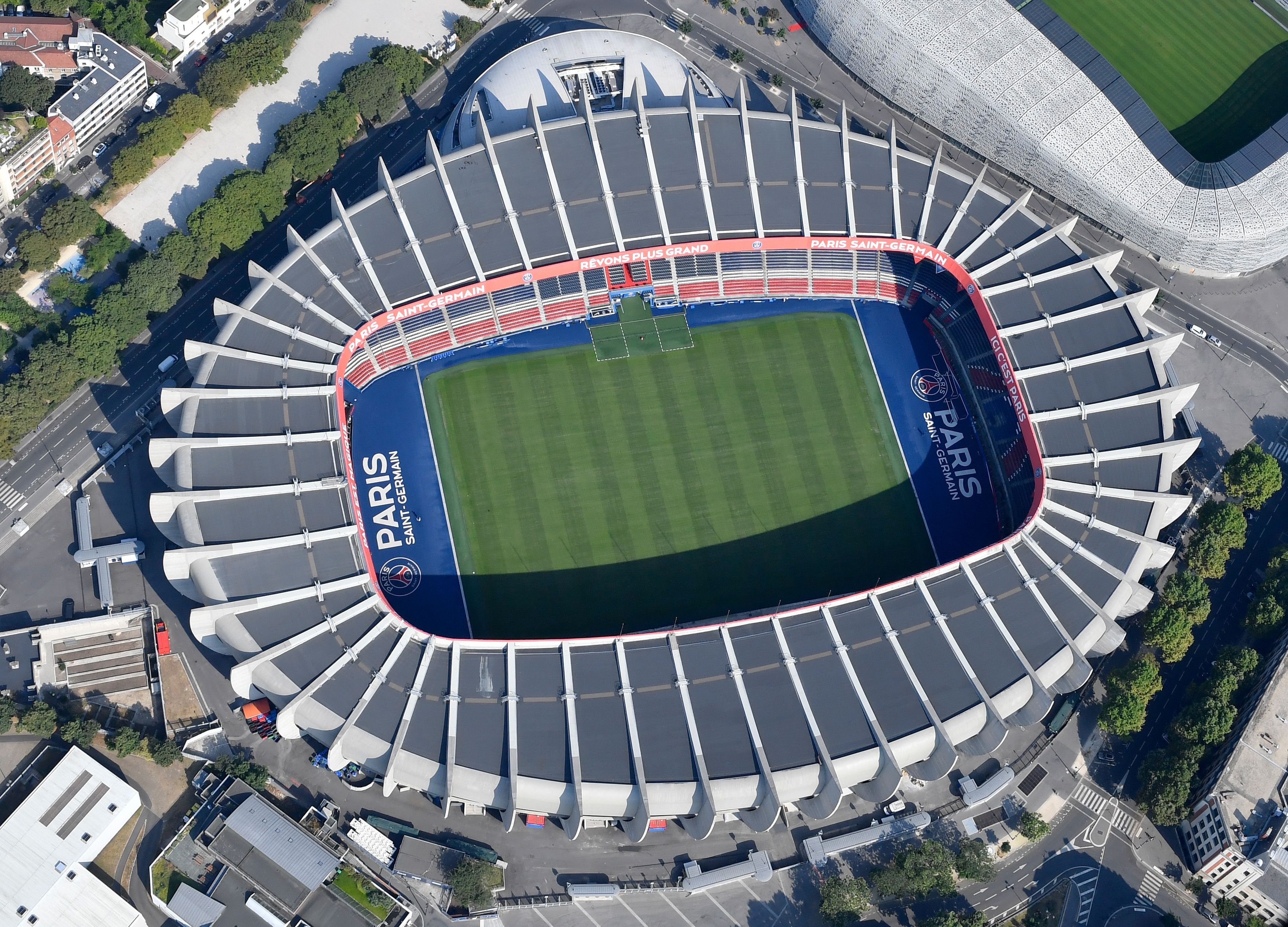 Parc de Princes aerial