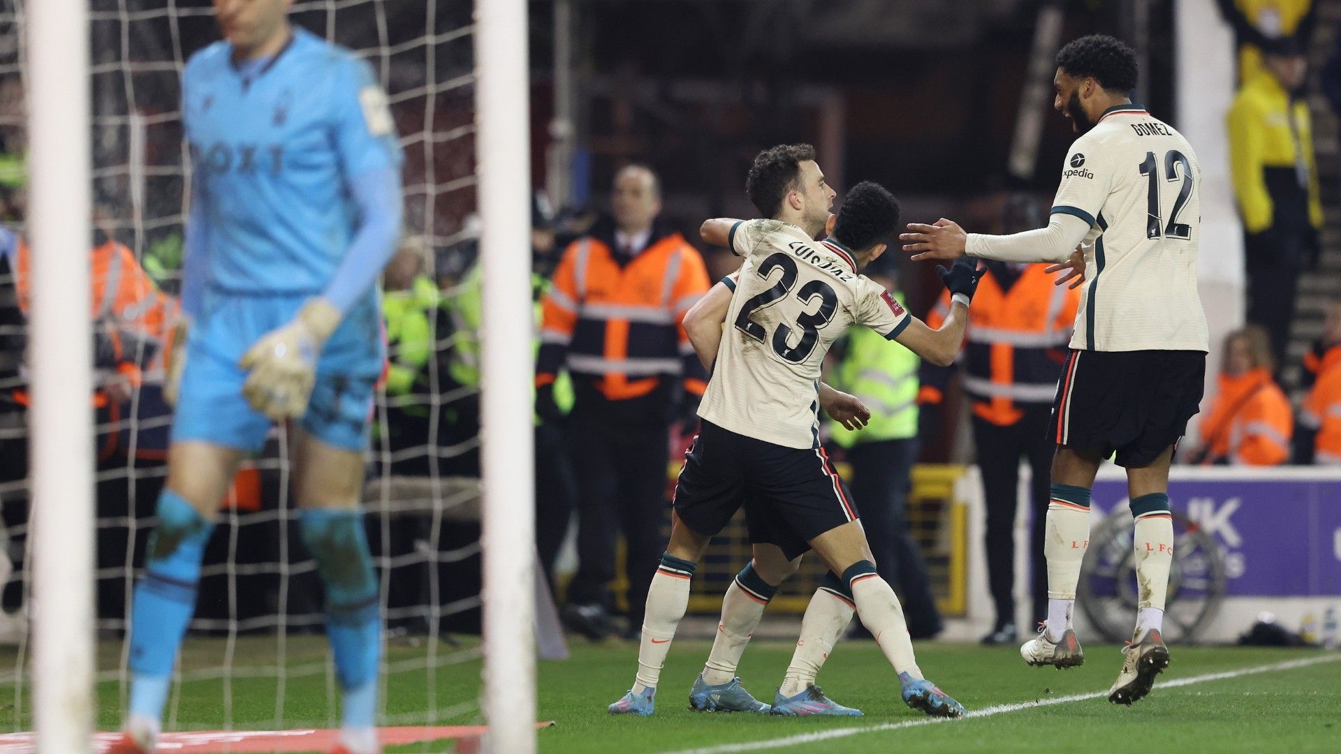 Liverpool Jota Nottingham Forest 2022