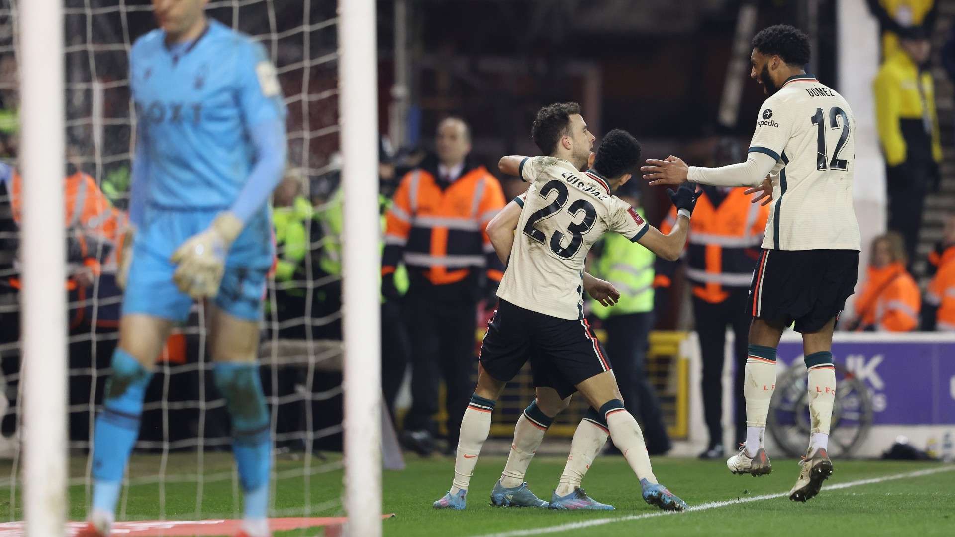 Liverpool Jota Nottingham Forest 2022