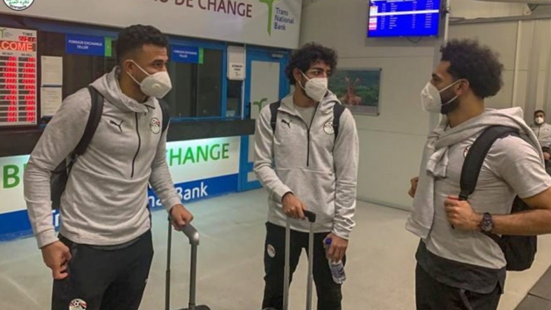 Mohamed Salah of Egypt in Kenya.