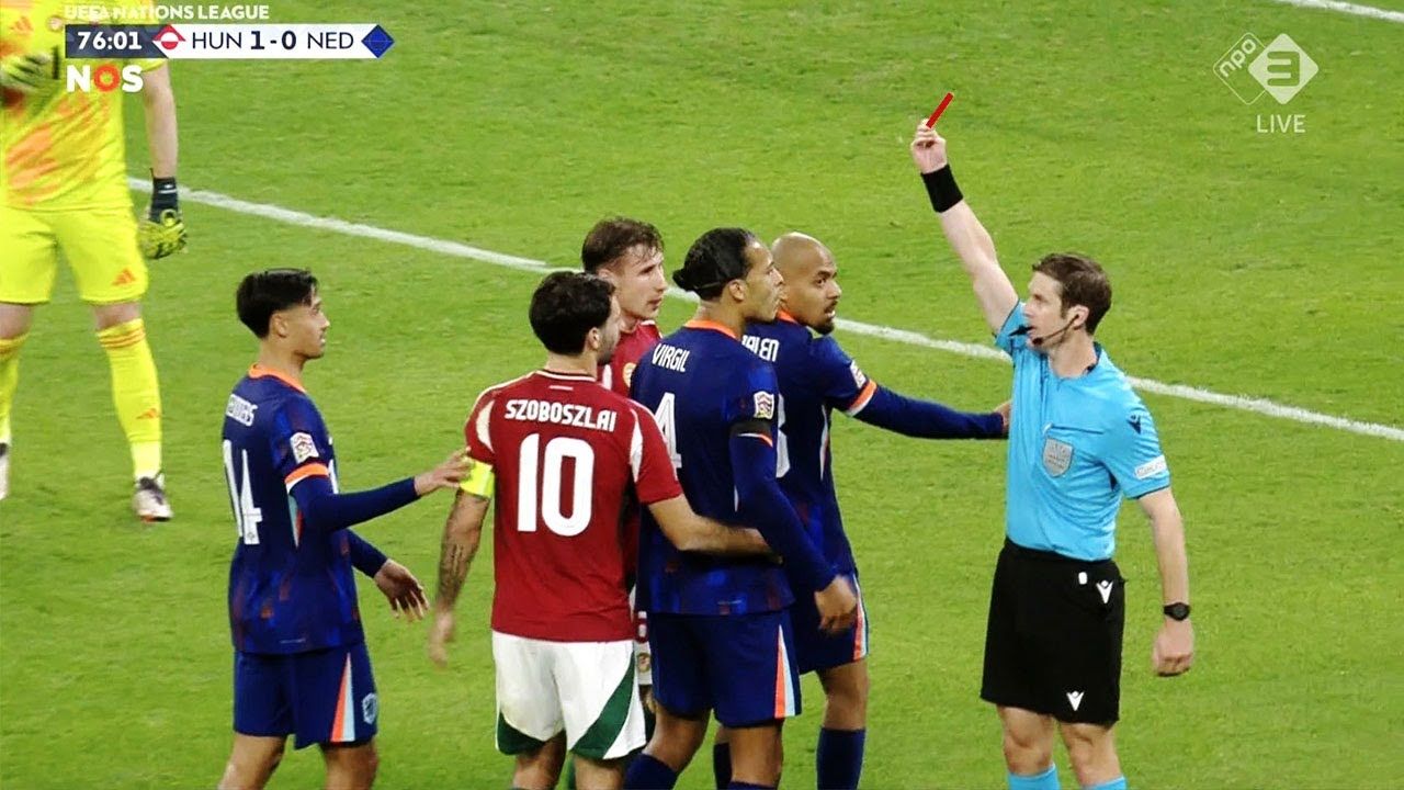 Szoboszlai Dominik Virgil van Dijk Hungary Netherlands