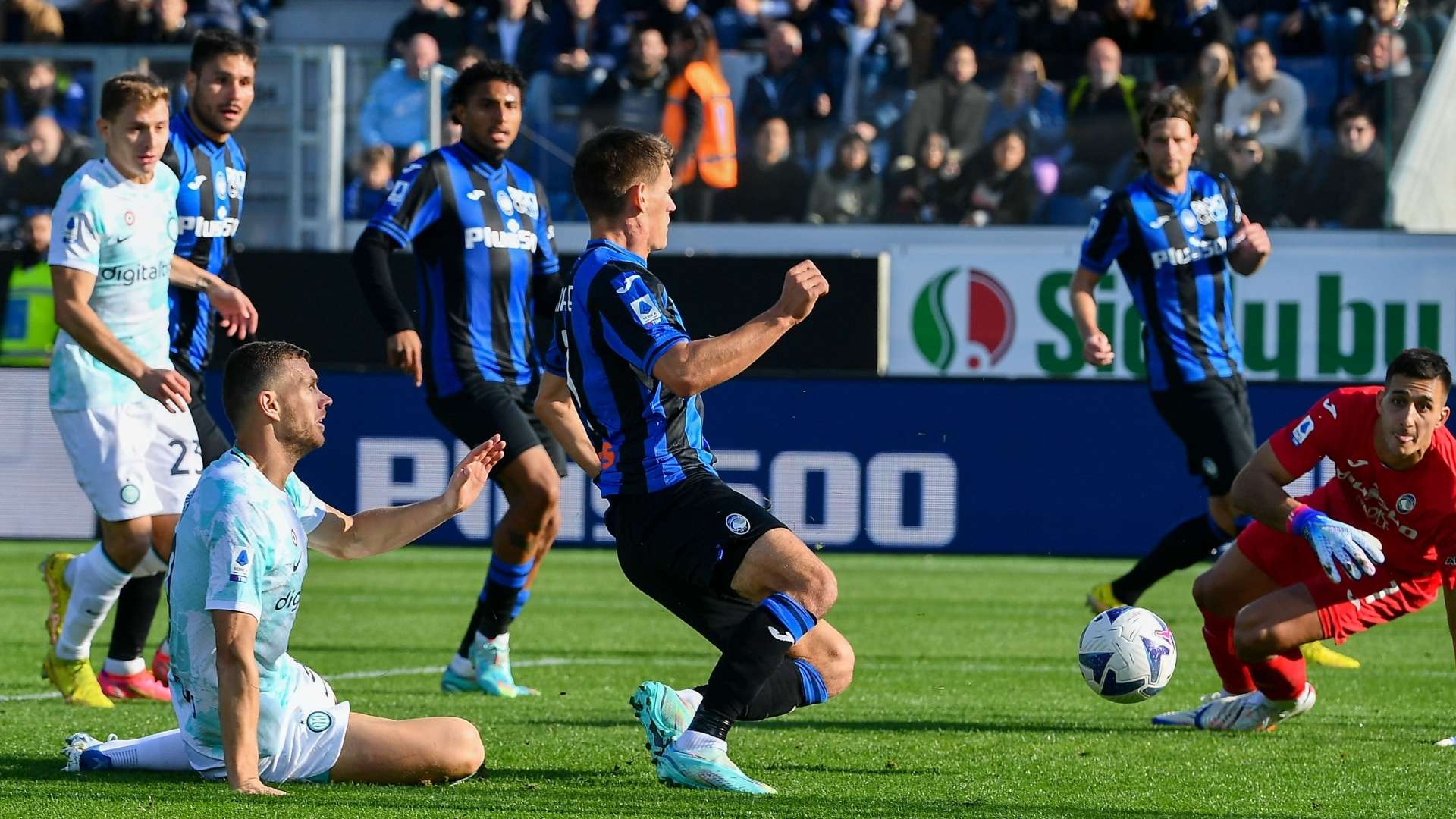 Mahele Dzeko Atalanta Inter