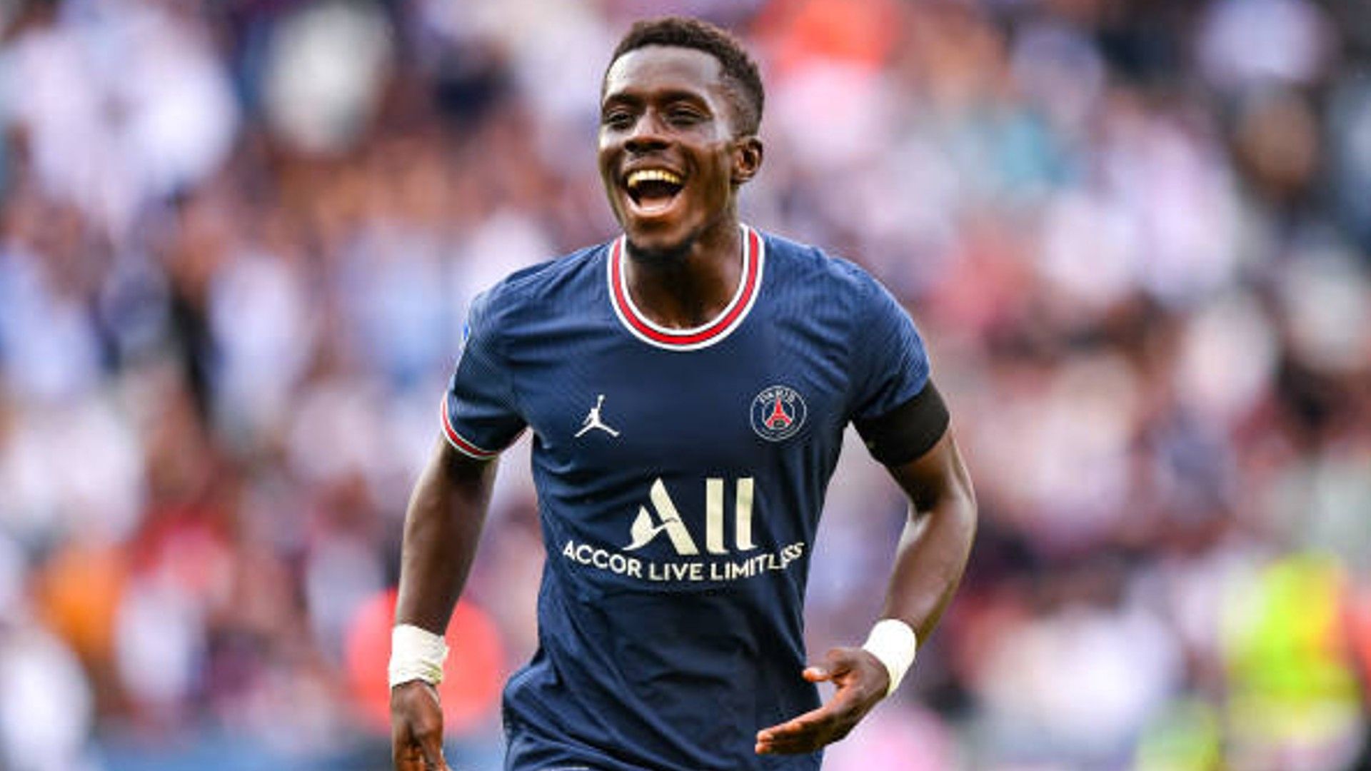 Idrissa Gueye of Senegal and PSG team.
