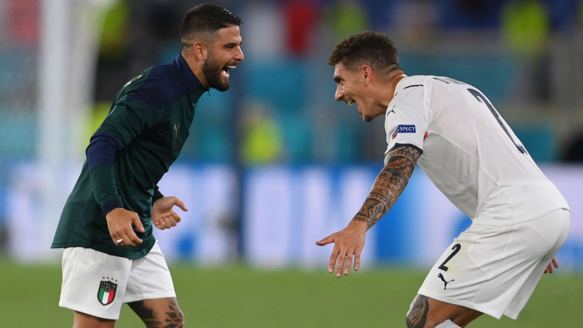 Lorenzo Insigne Giovanni Di Lorenzo Turkey Italy Euro 2020