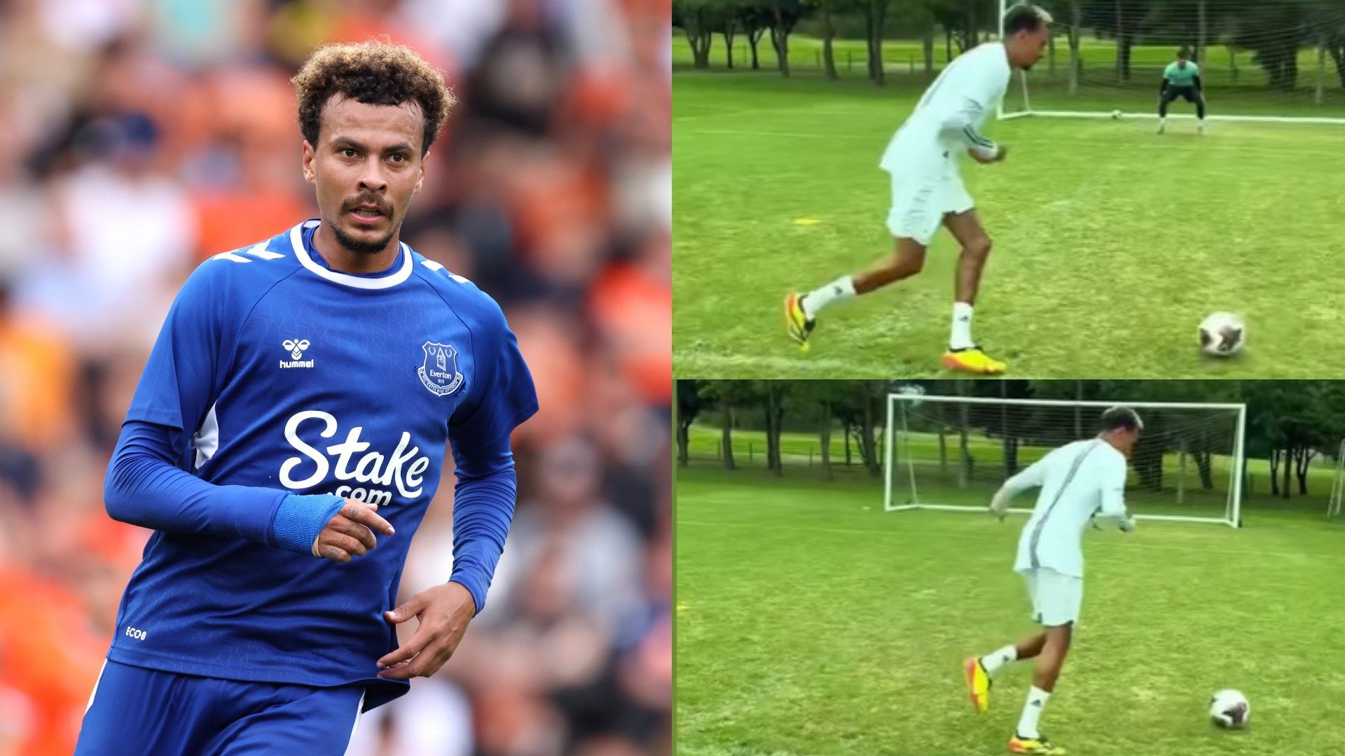 Dele Alli training