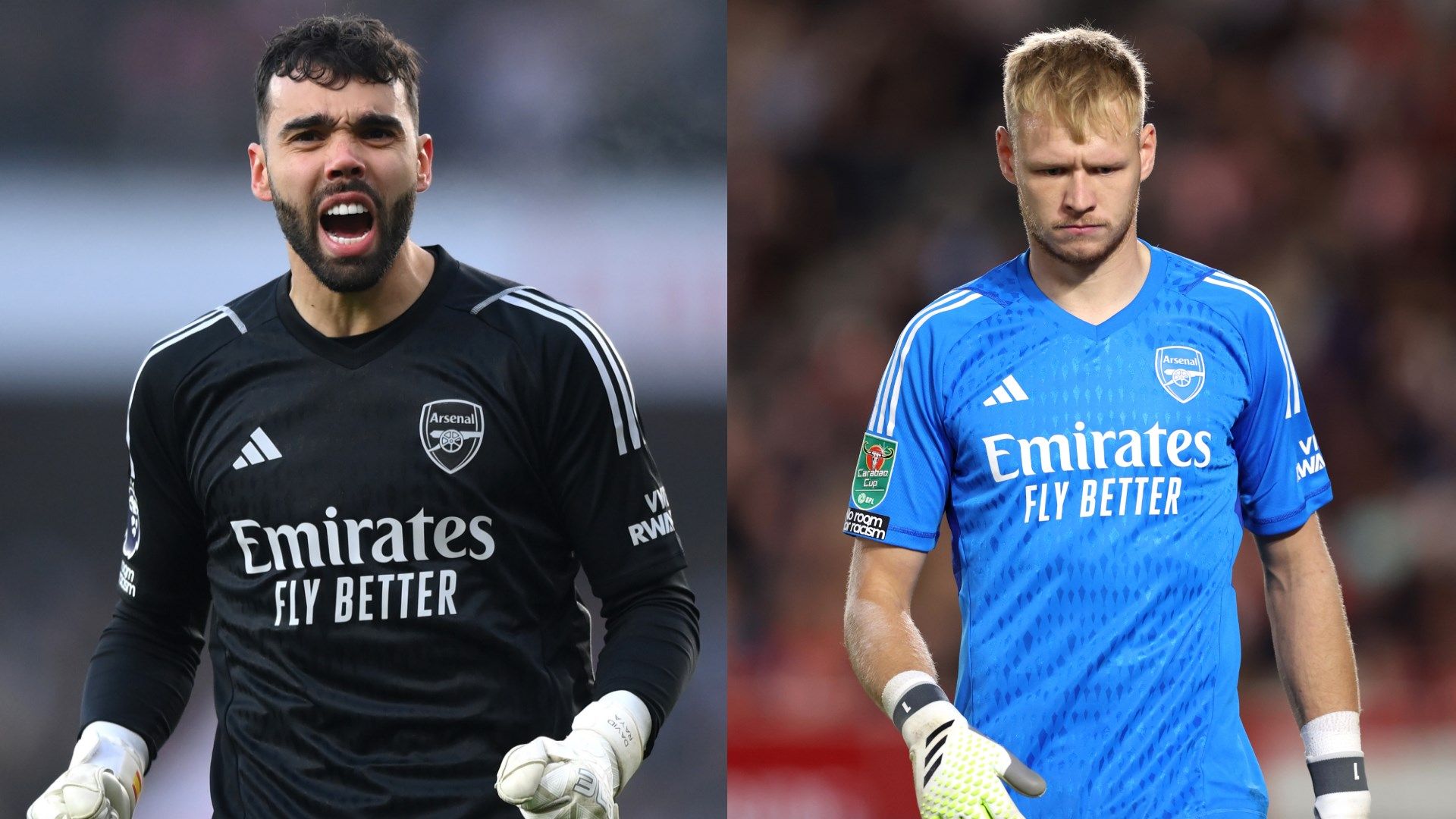 David Raya Aaron Ramsdale GFX