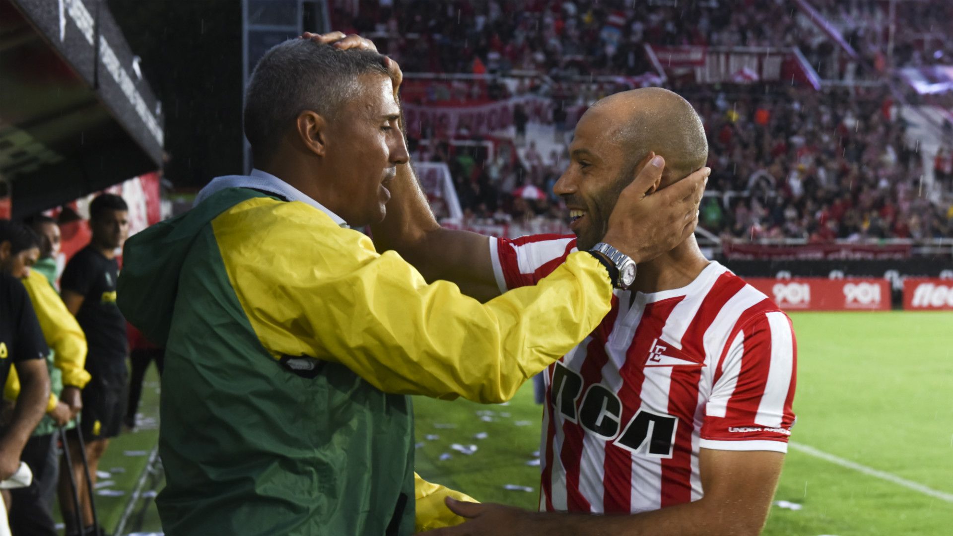 Hernan Crespo Javier Mascherano Defensa y Justicia Estudiantes Superliga