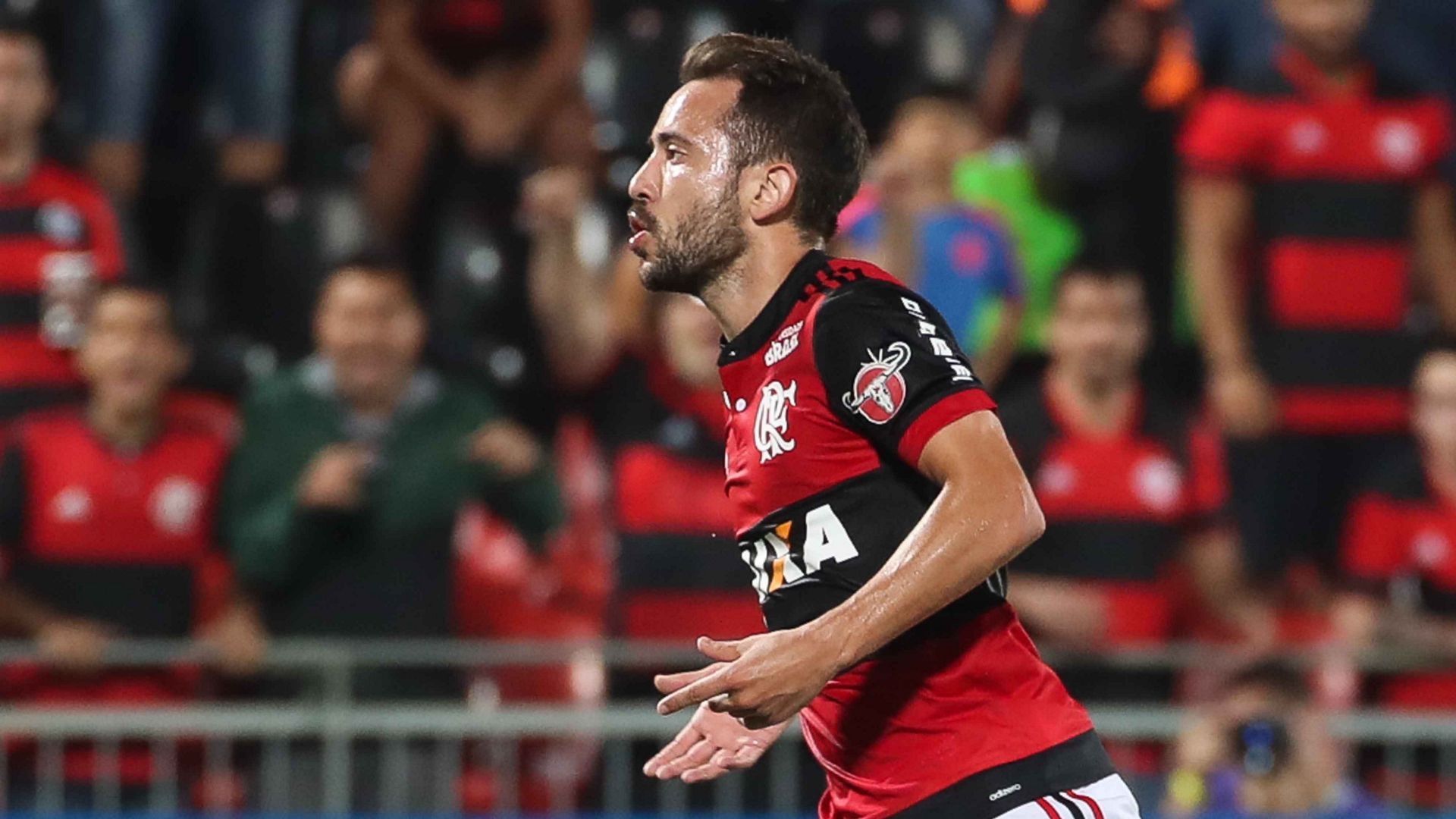 Everton Ribeiro Flamengo Palestino Copa Sudamericana 09082017