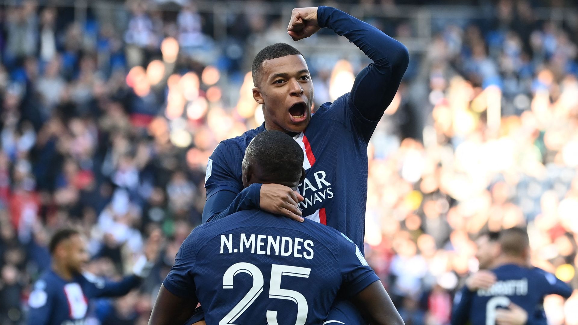PSG Auxerre Kylian Mbappé