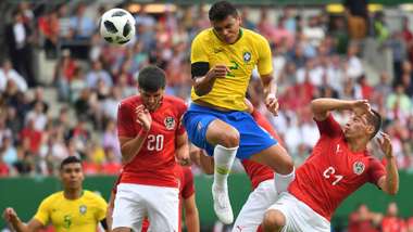 Thiago Silva Brasil x Áustria Amistoso 10 06 18