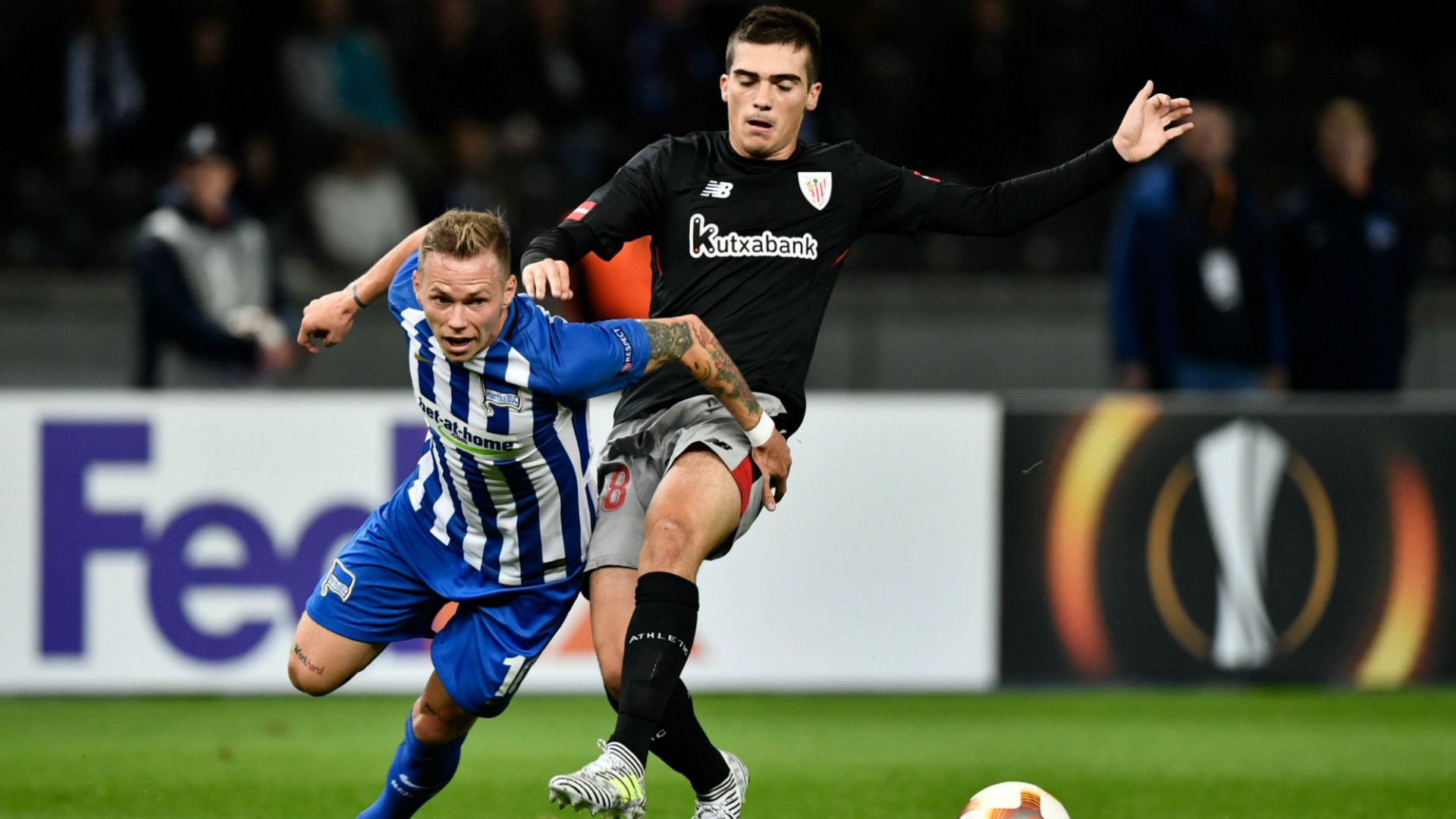 Ondrej Duda Asier Molina Hertha BSC Athletic Club Europa League 14092017