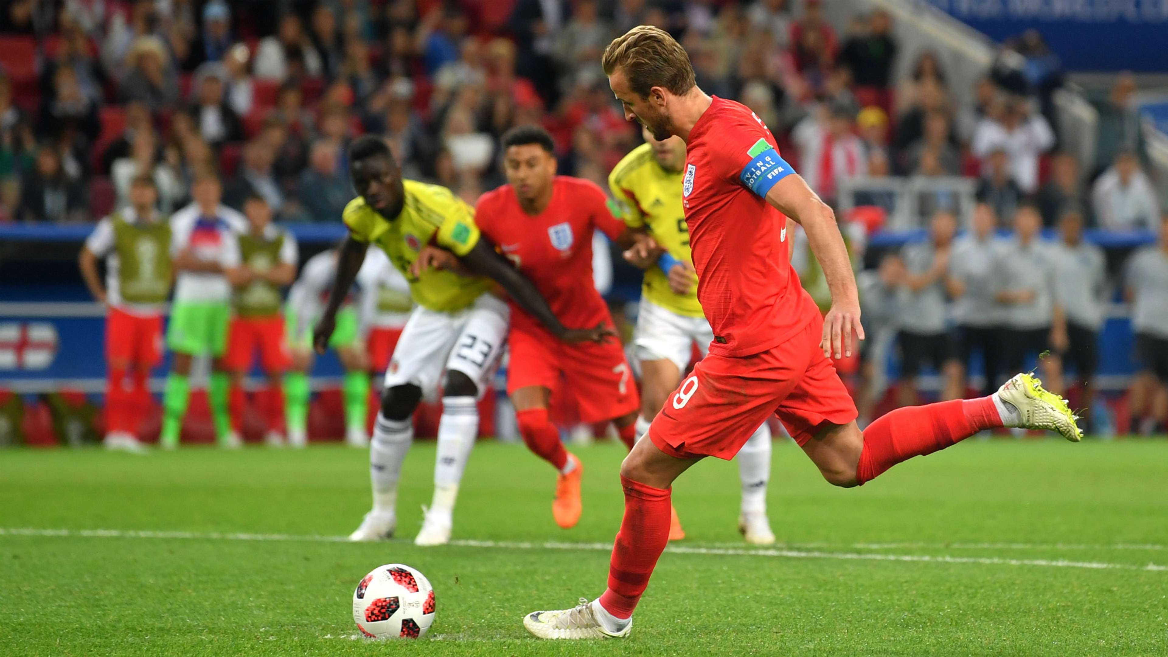 Harry Kane England vs Colombia World Cup penalty kick